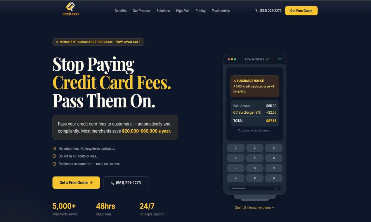 Centurion Payment Services preview