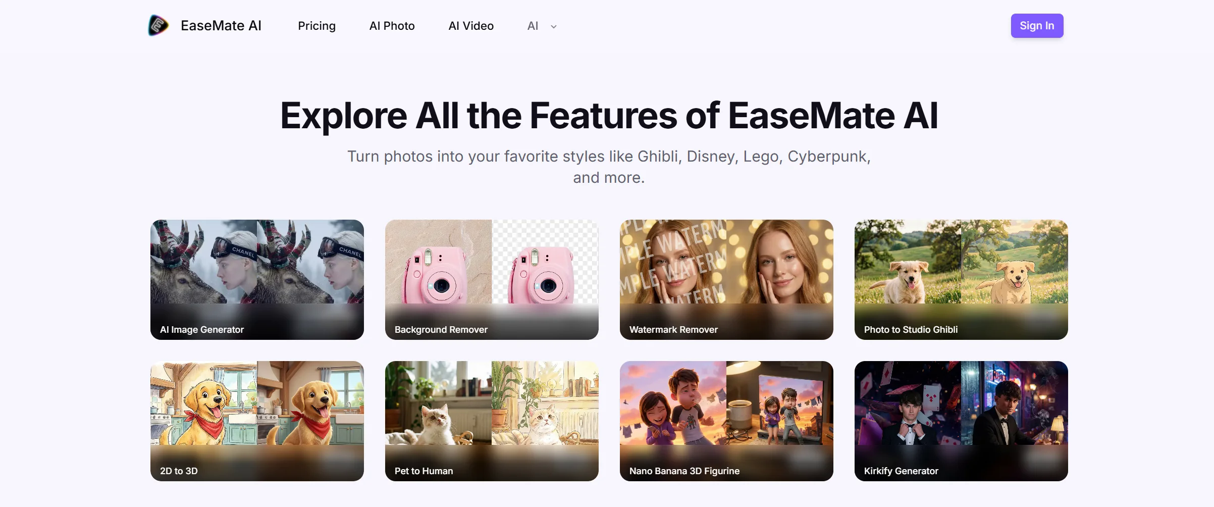 EaseMate AI preview
