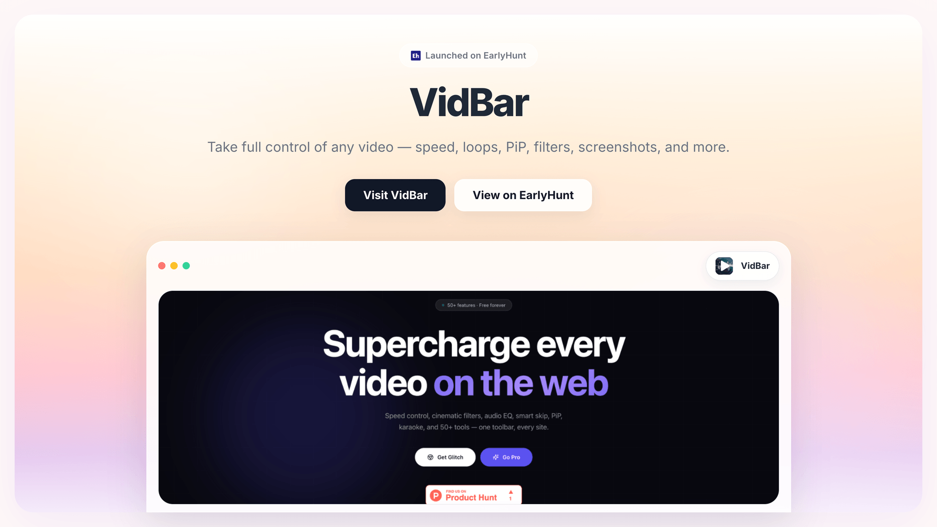 Enhance Video Productivity with VidBar's Web Tool Features