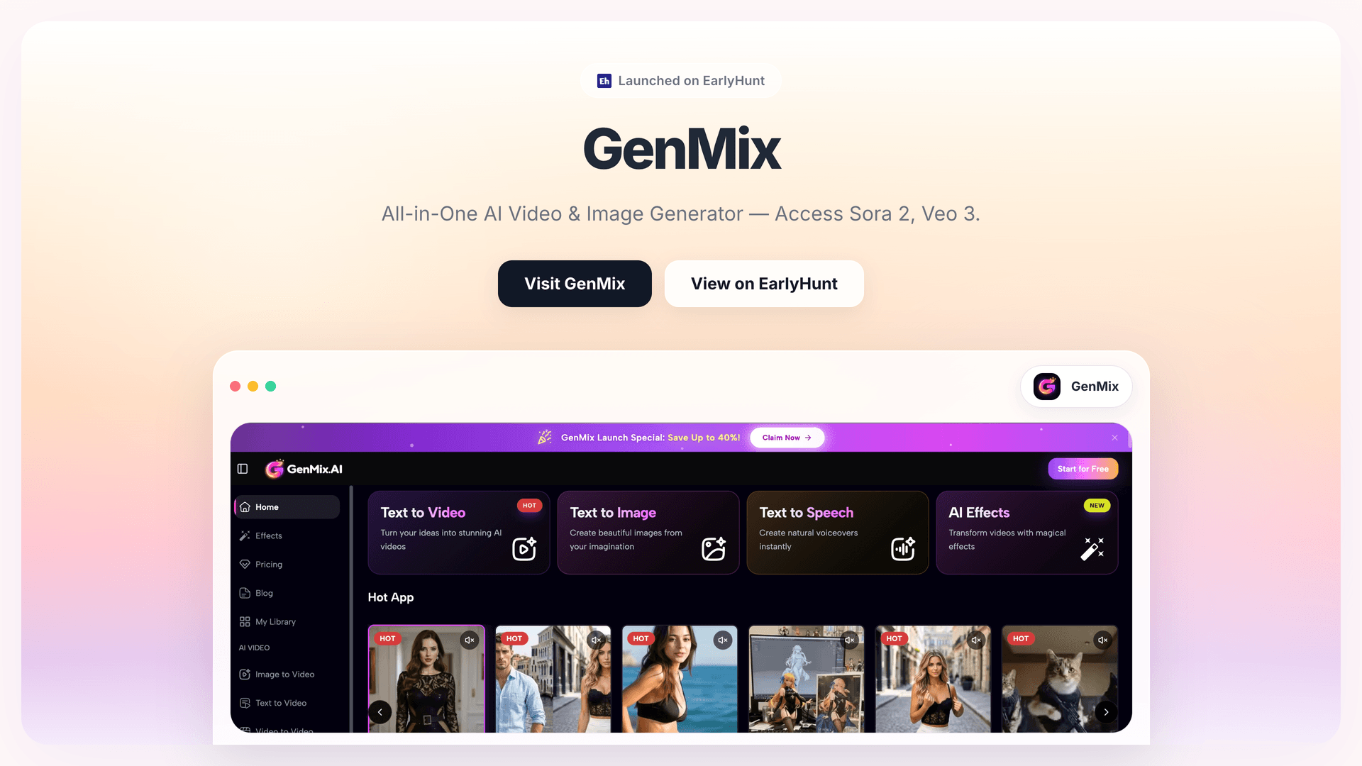 Streamline Content Creation with GenMix's AI Tools