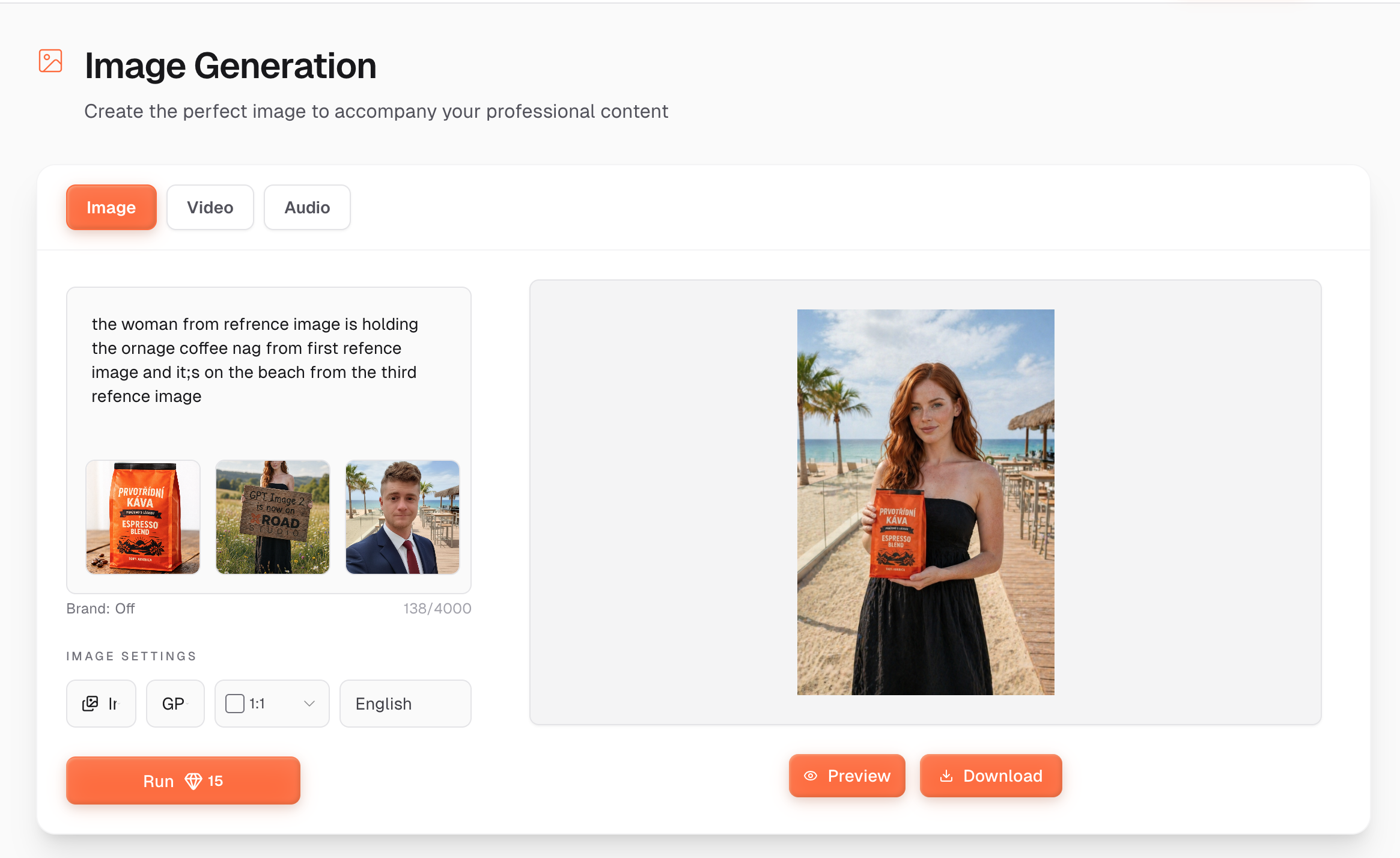 THE ALL-IN-ONE AI CONTENT STUDIO | Create, Brand, Post preview