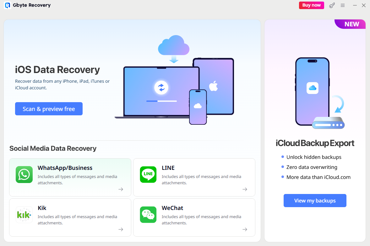 Gbyte Recovery preview