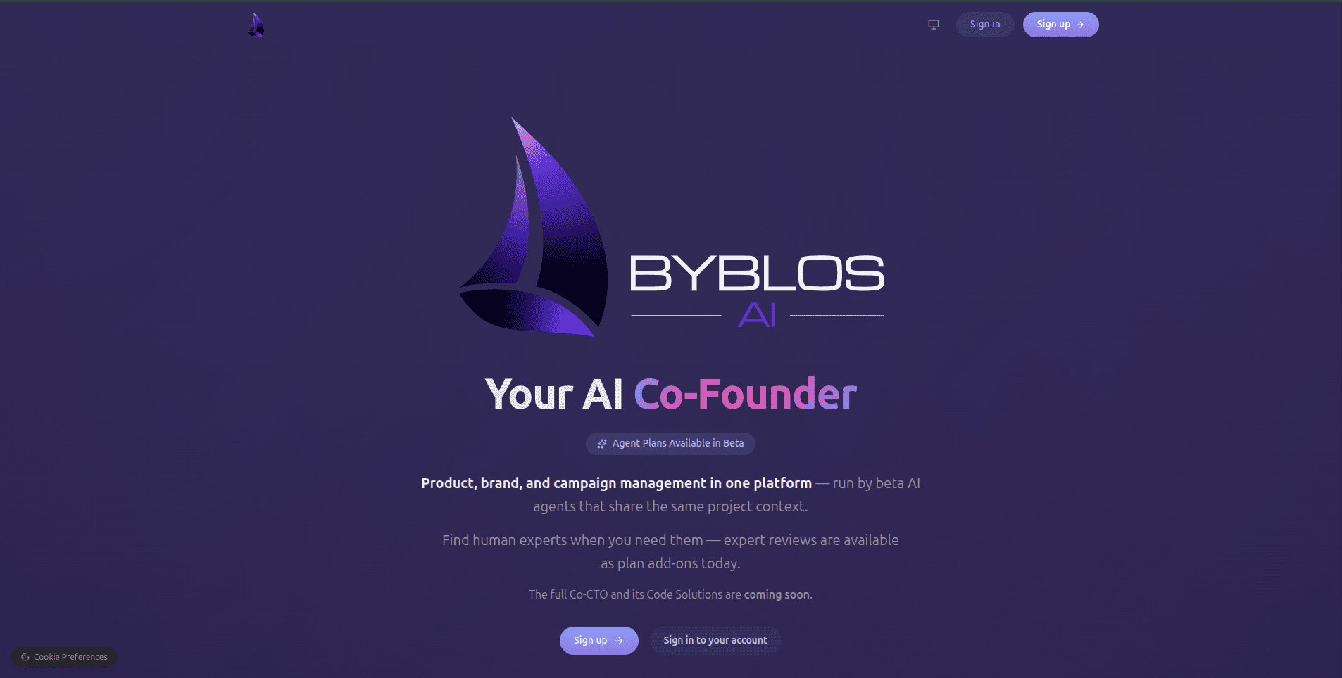 Byblos AI by StartMeUp.AI preview