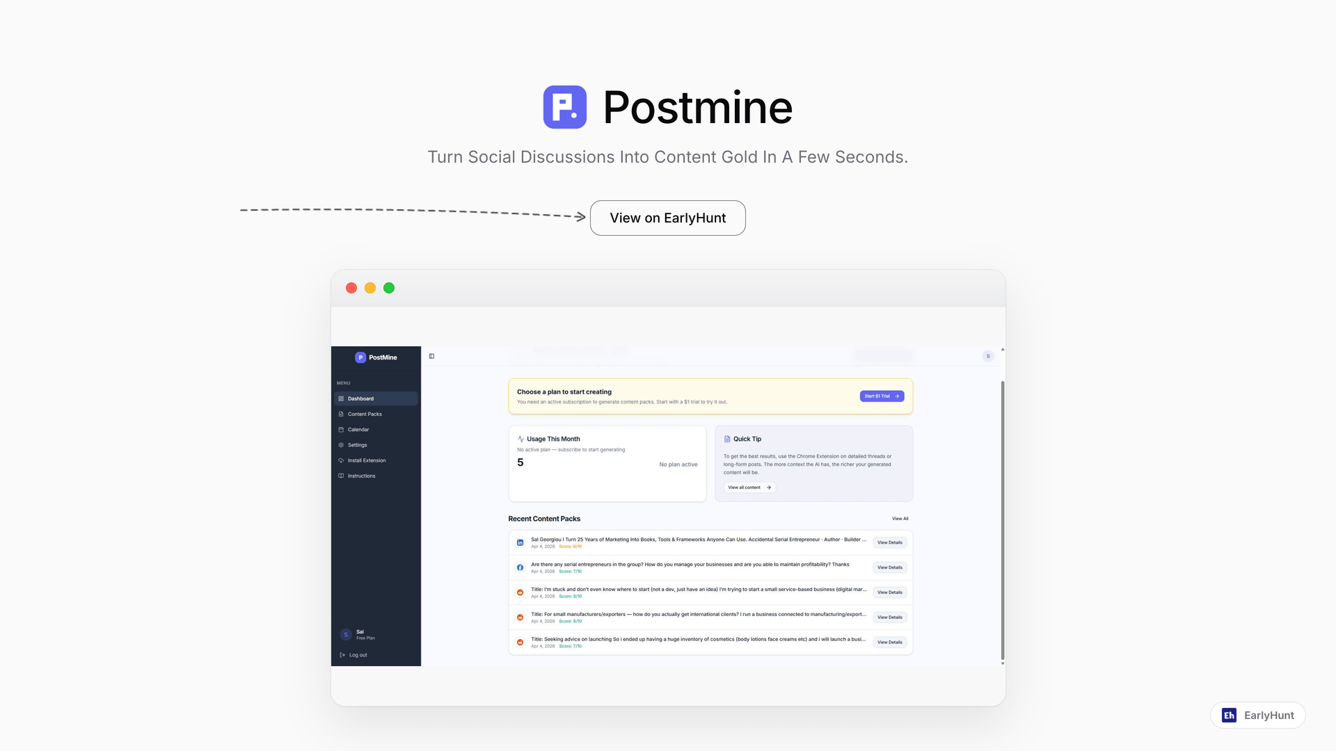 Streamline Content Strategy with PostMine's AI Solutions