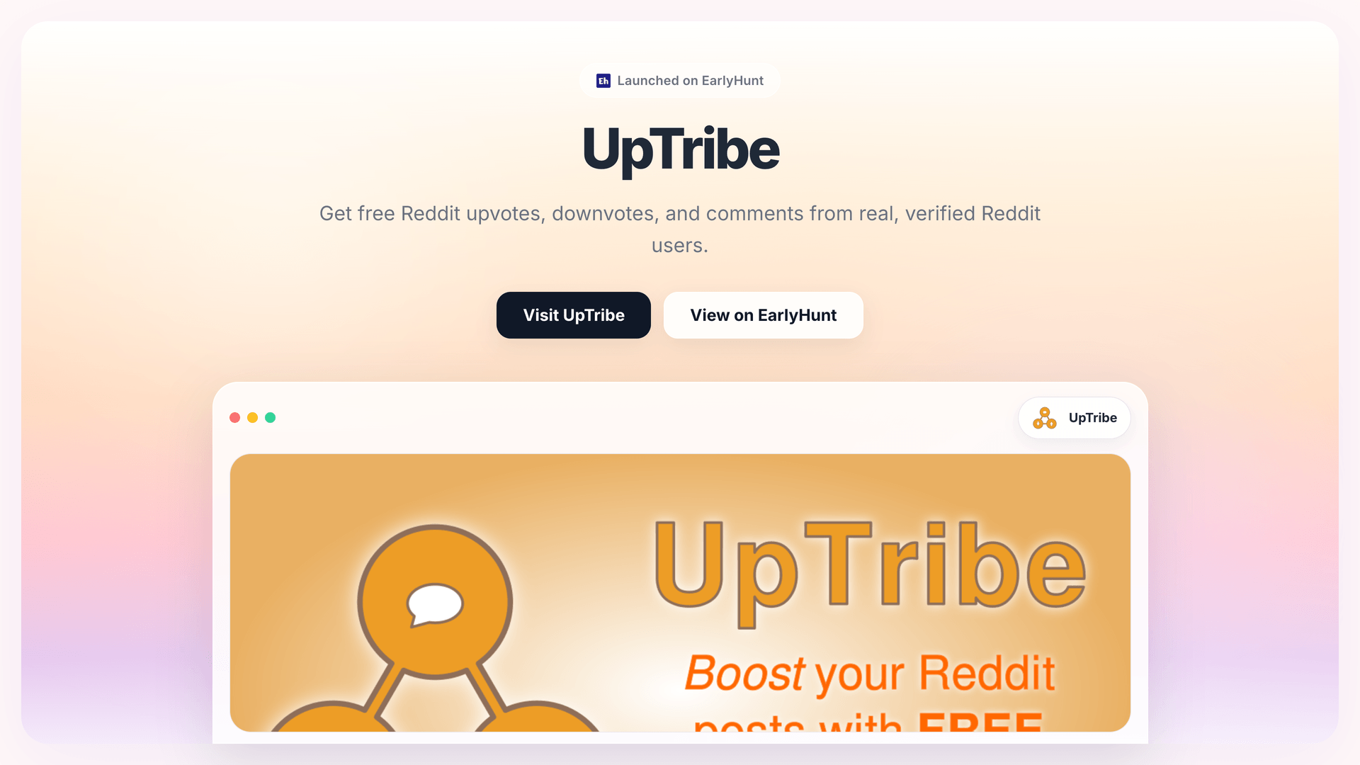 Boost Reddit Engagement with UpTribe's Authentic Interaction