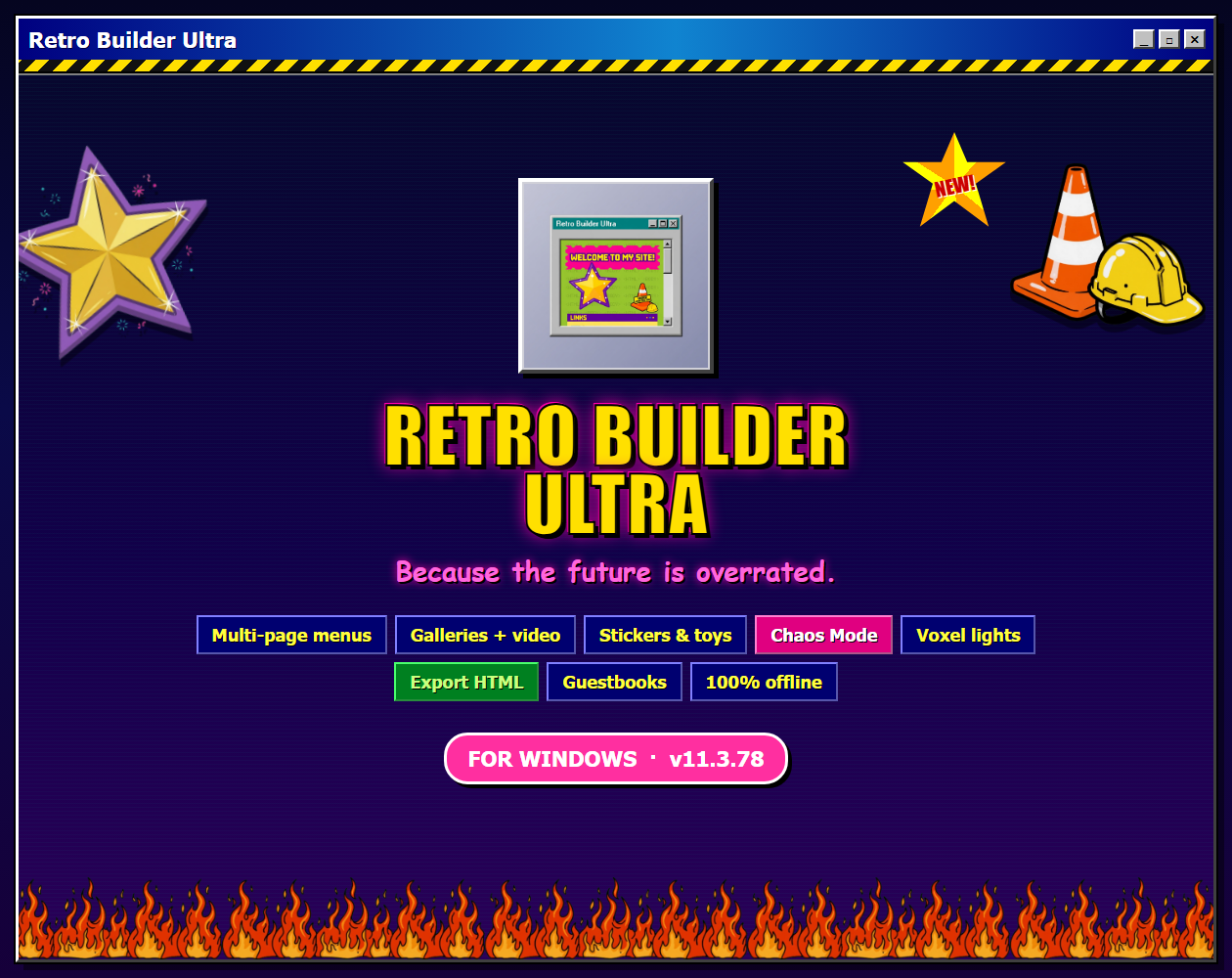 Retro Builder Ultra logo