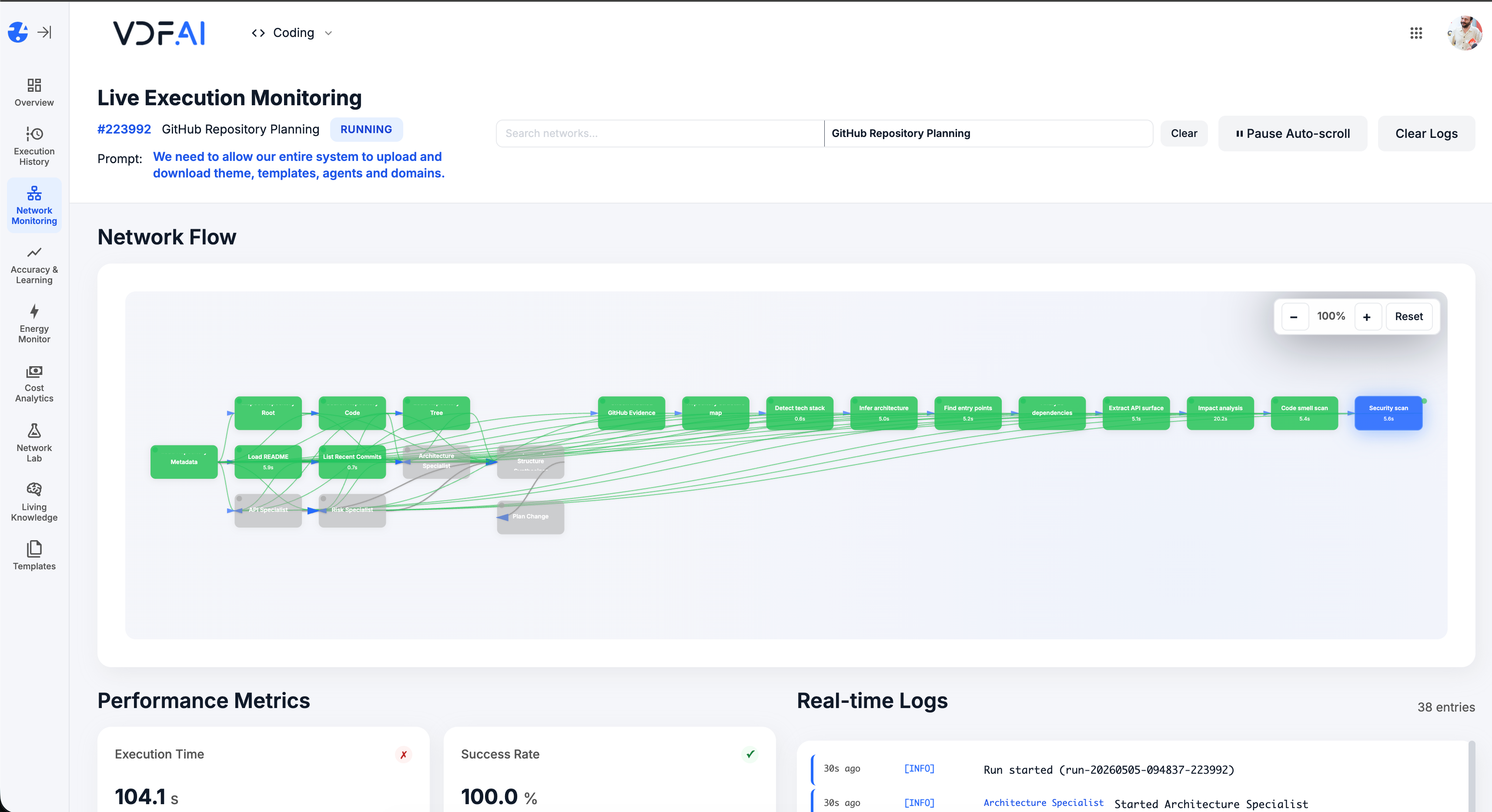 VDF AI screenshot