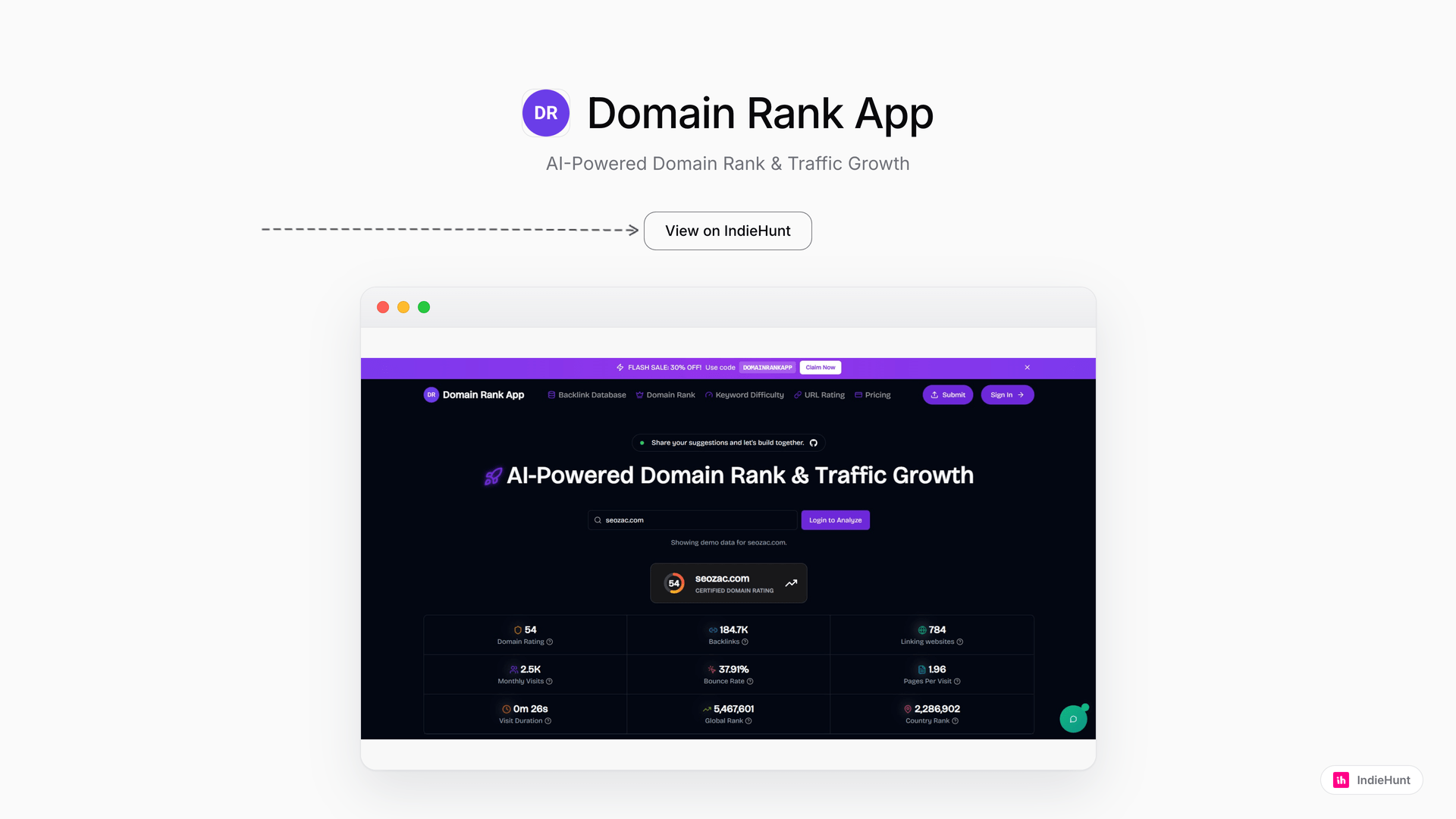 Boost Domain Authority with Domain Rank App's SEO Insights
