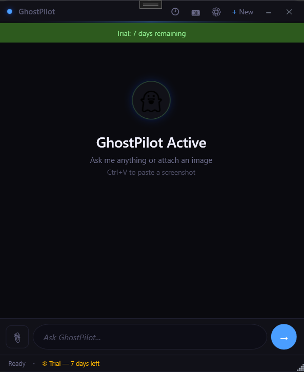 GhostPilot website preview