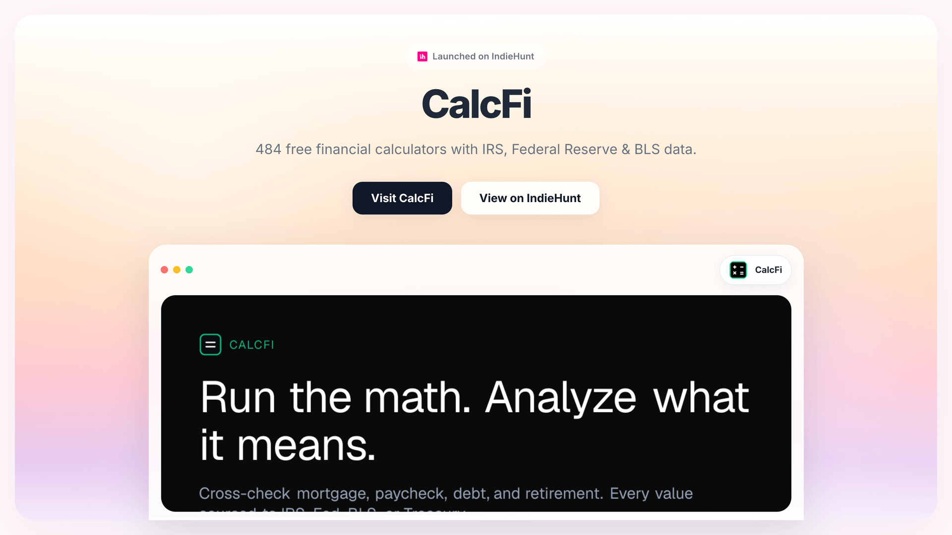 Streamline Financial Planning with CalcFi's 160+ Free Tools