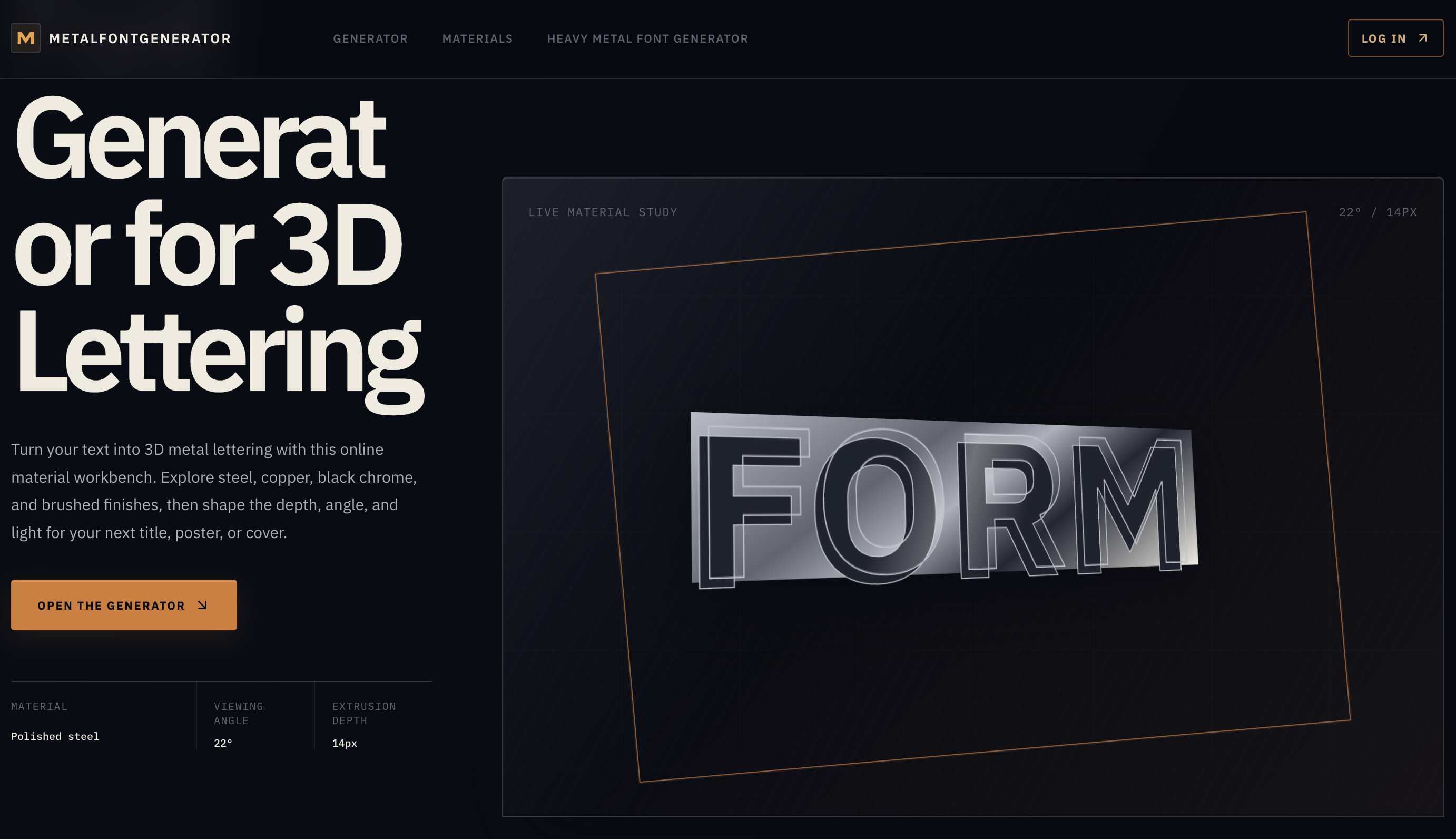 metalfontgenerator preview