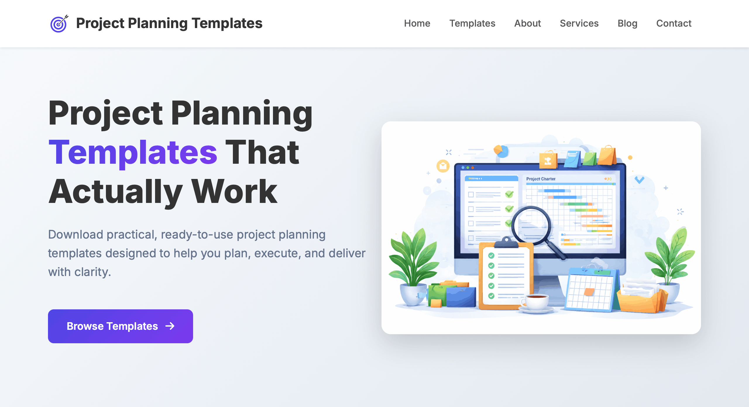 Project Planning Templates screenshot 1