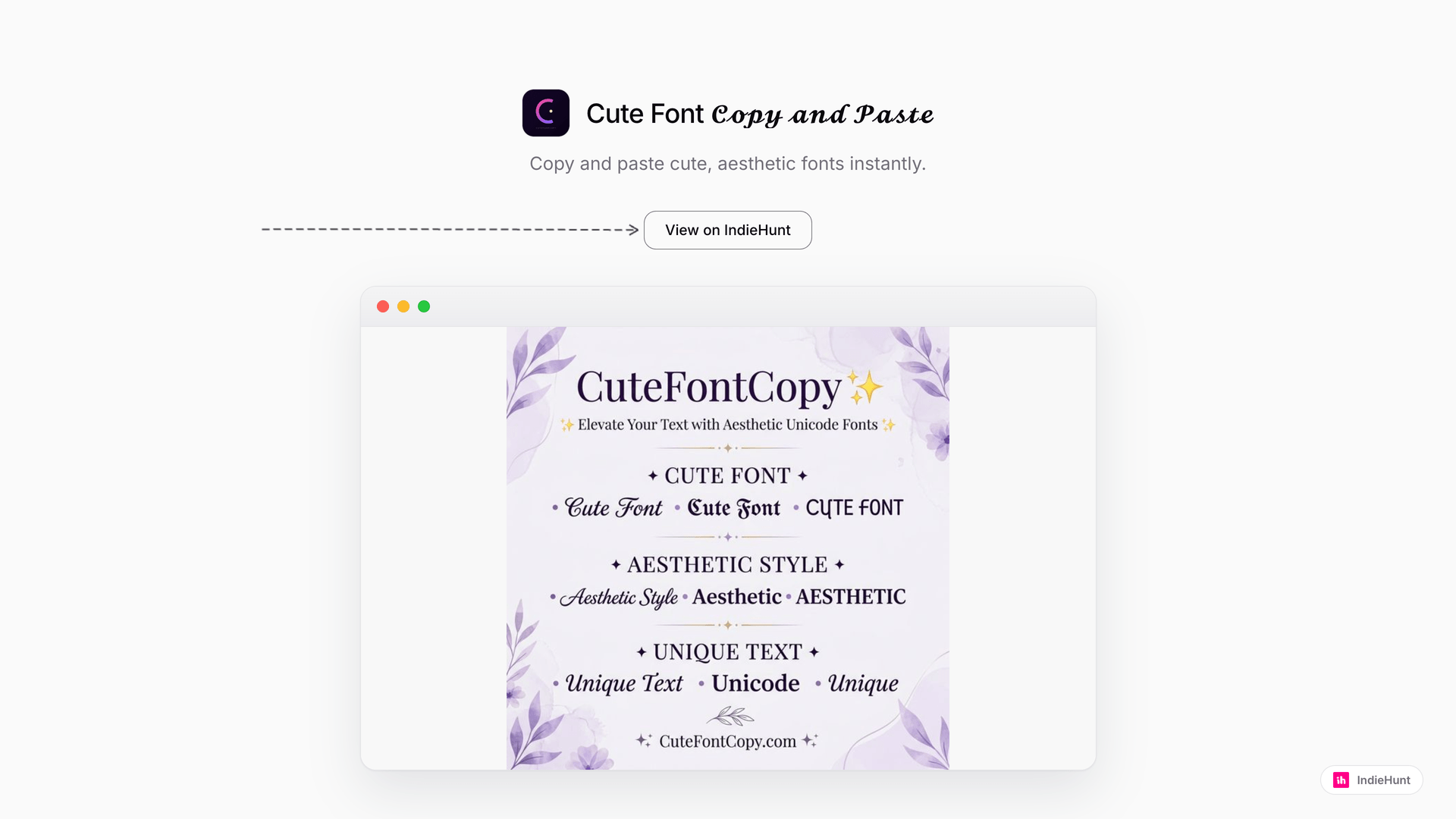 Enhance Text Aesthetics Easily with Cute Font 𝓒𝓸𝓹𝔂 𝓪𝓷𝓭 𝓟𝓪𝓼𝓽𝓮