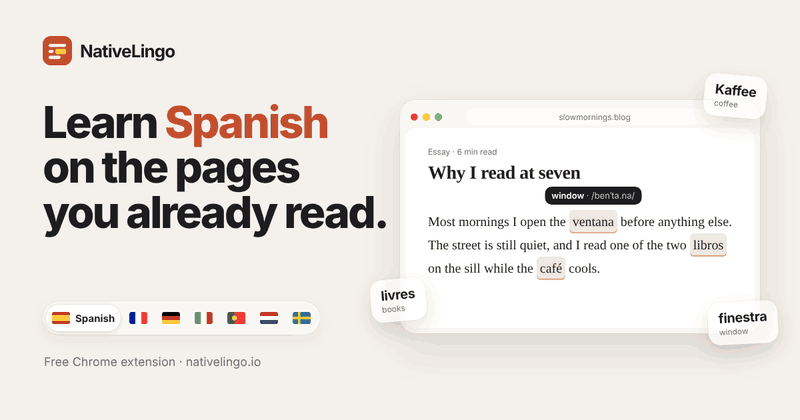 NativeLingo preview