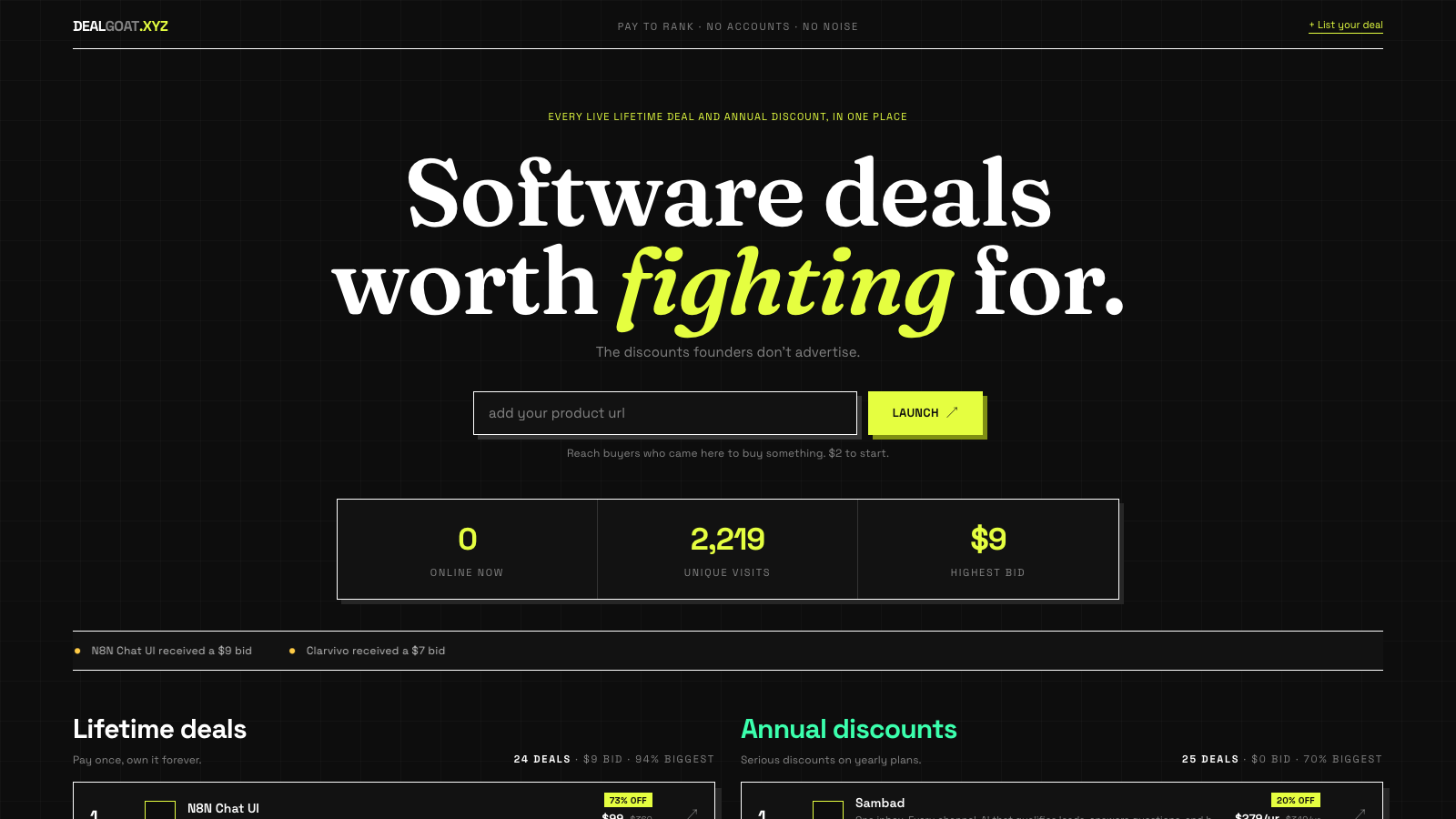 DealGoat preview