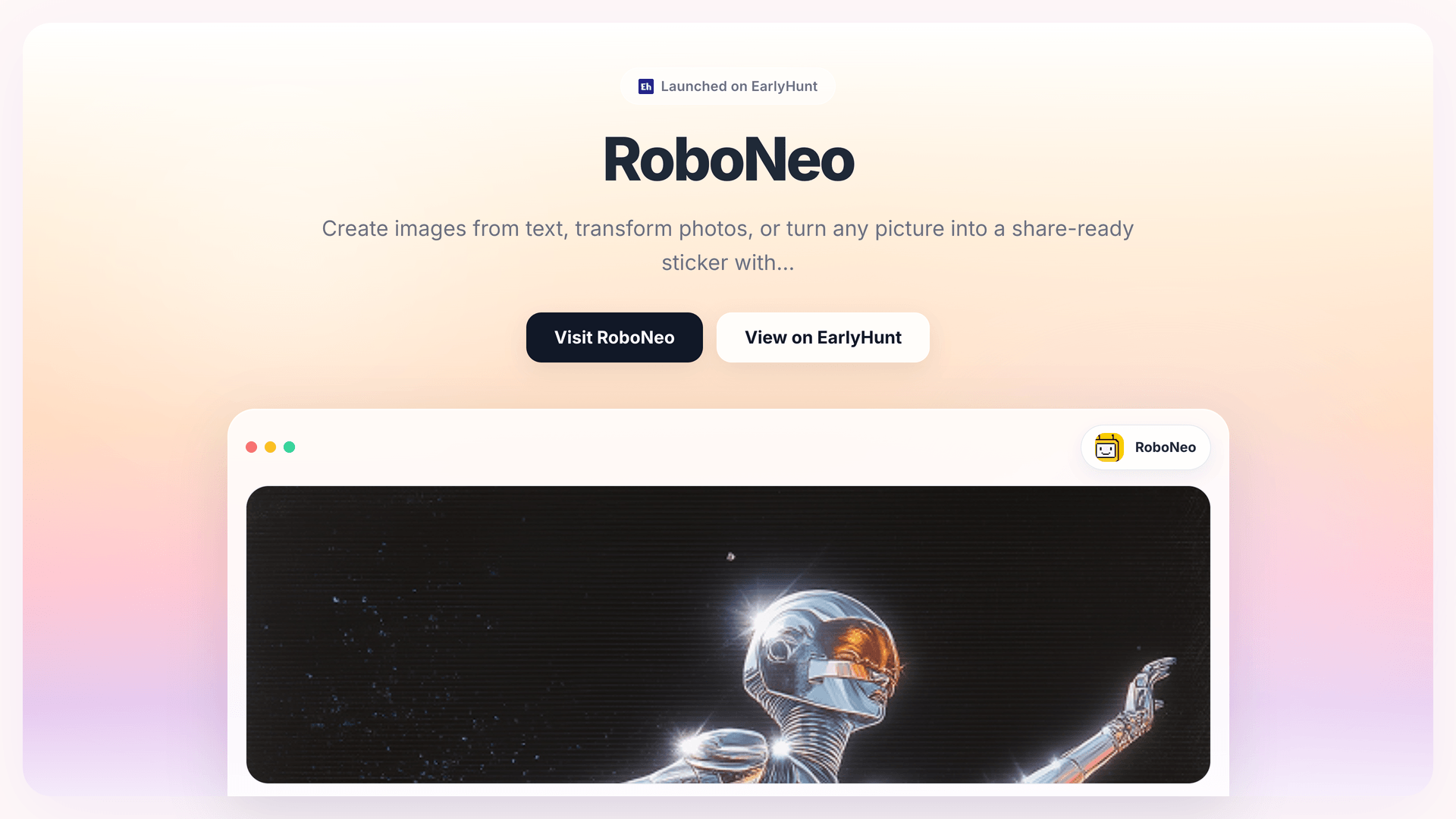 Enhance Visual Content Creation with RoboNeo AI Tools