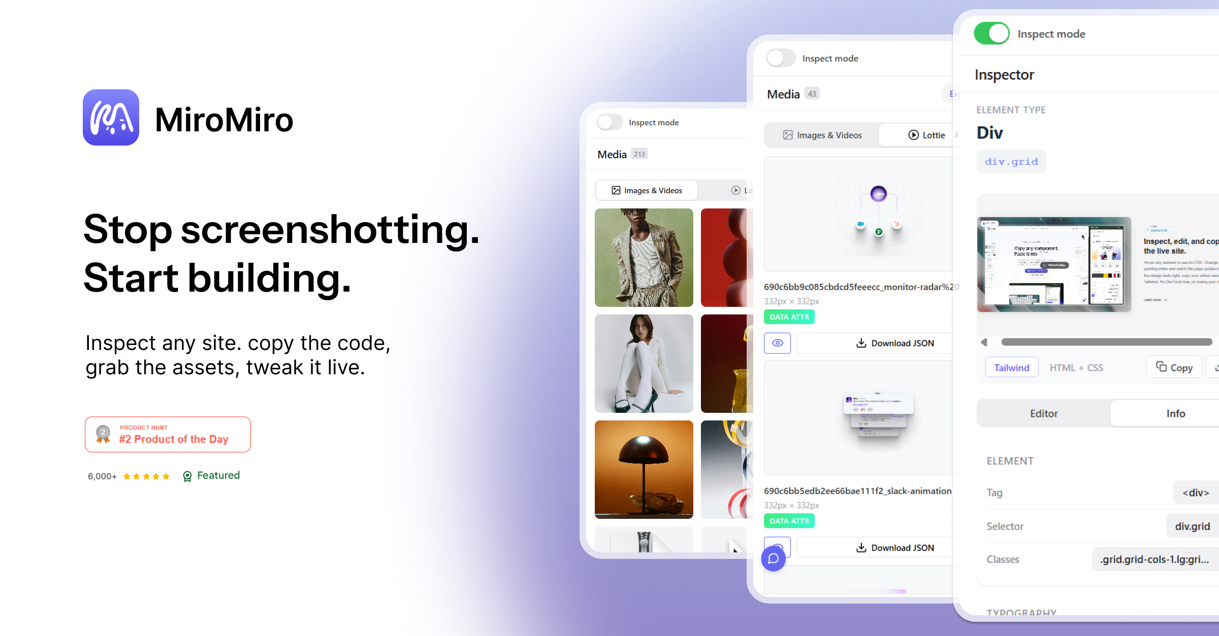 MiroMiro website preview