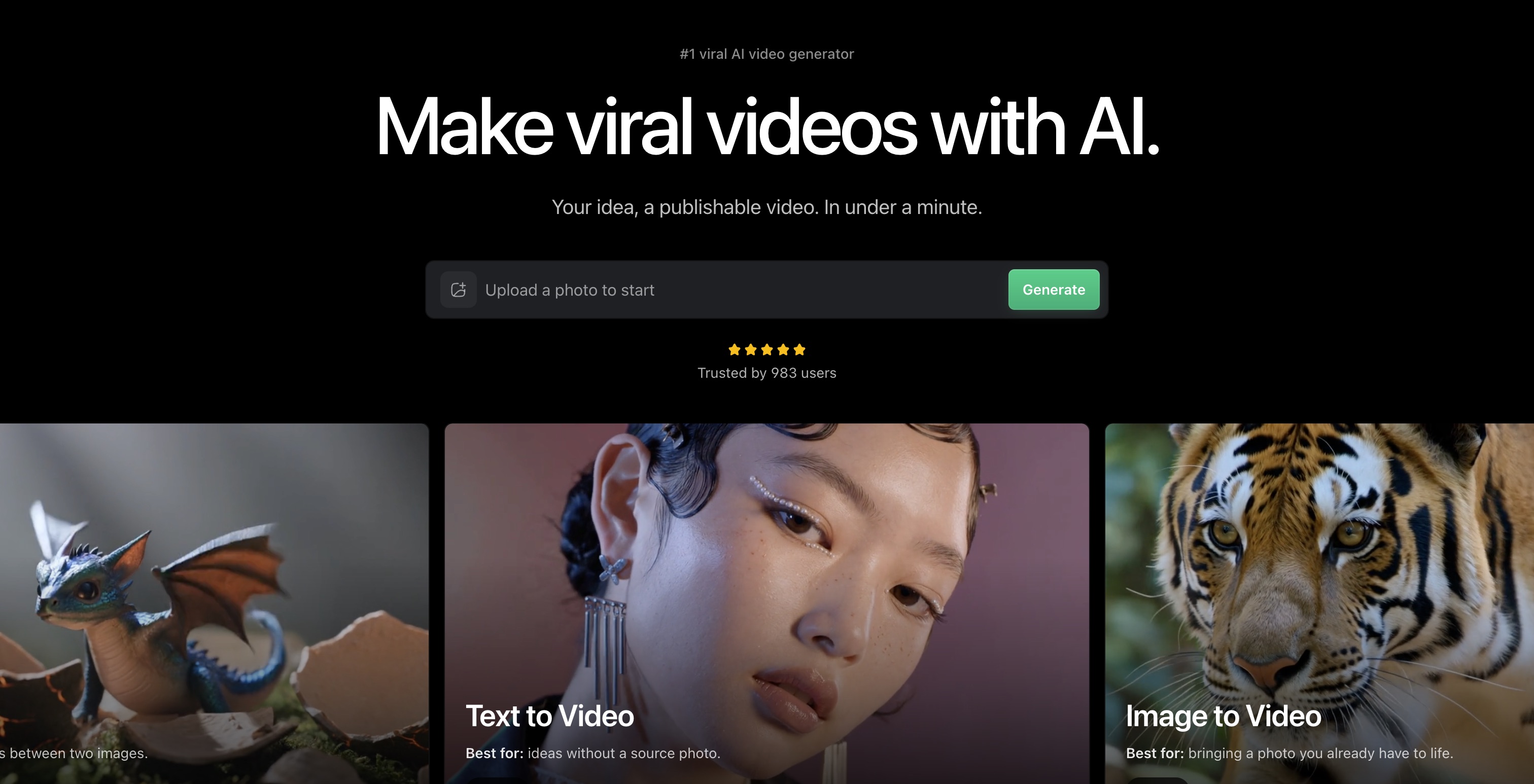Zevor AI website preview