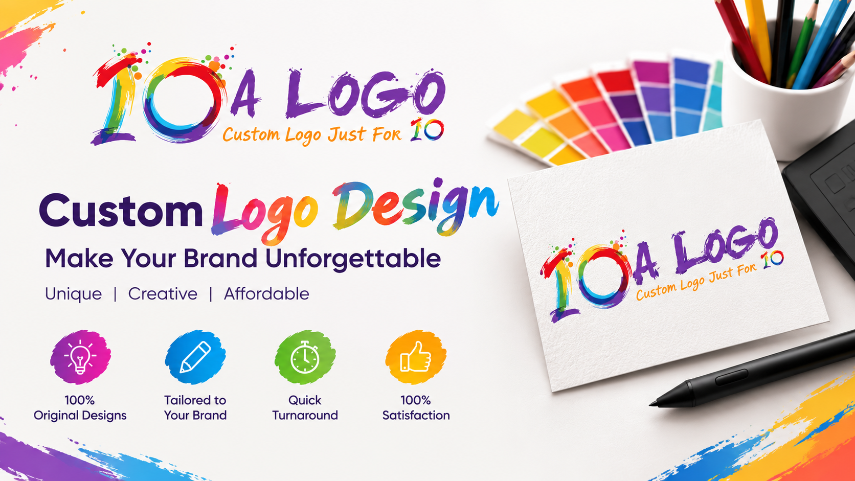 Cheap Custom Logo Design Services USA preview