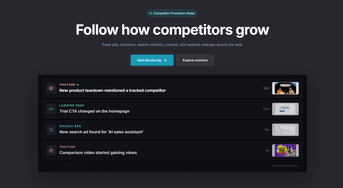 FollowEngine website preview