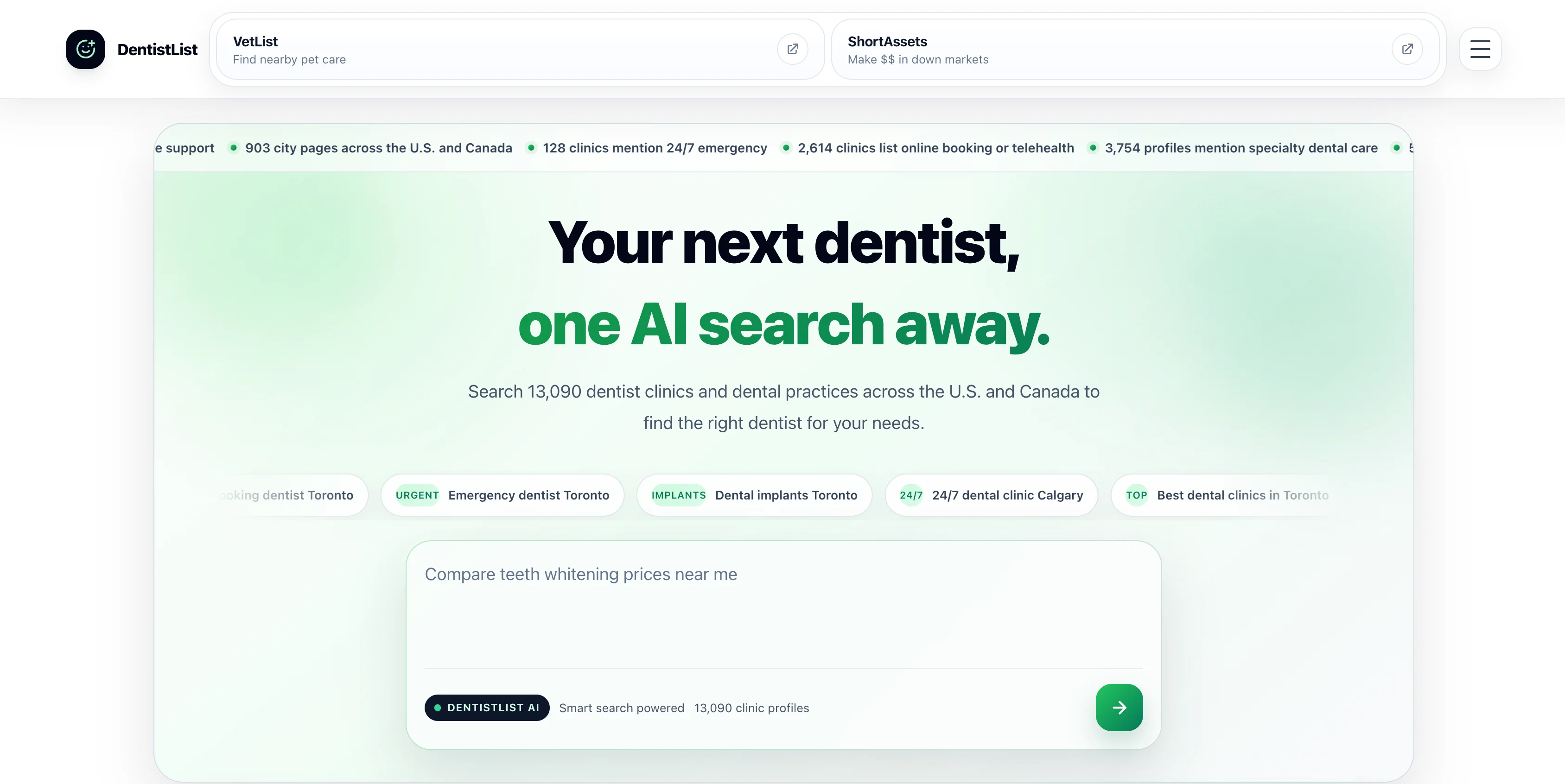 DentistList preview