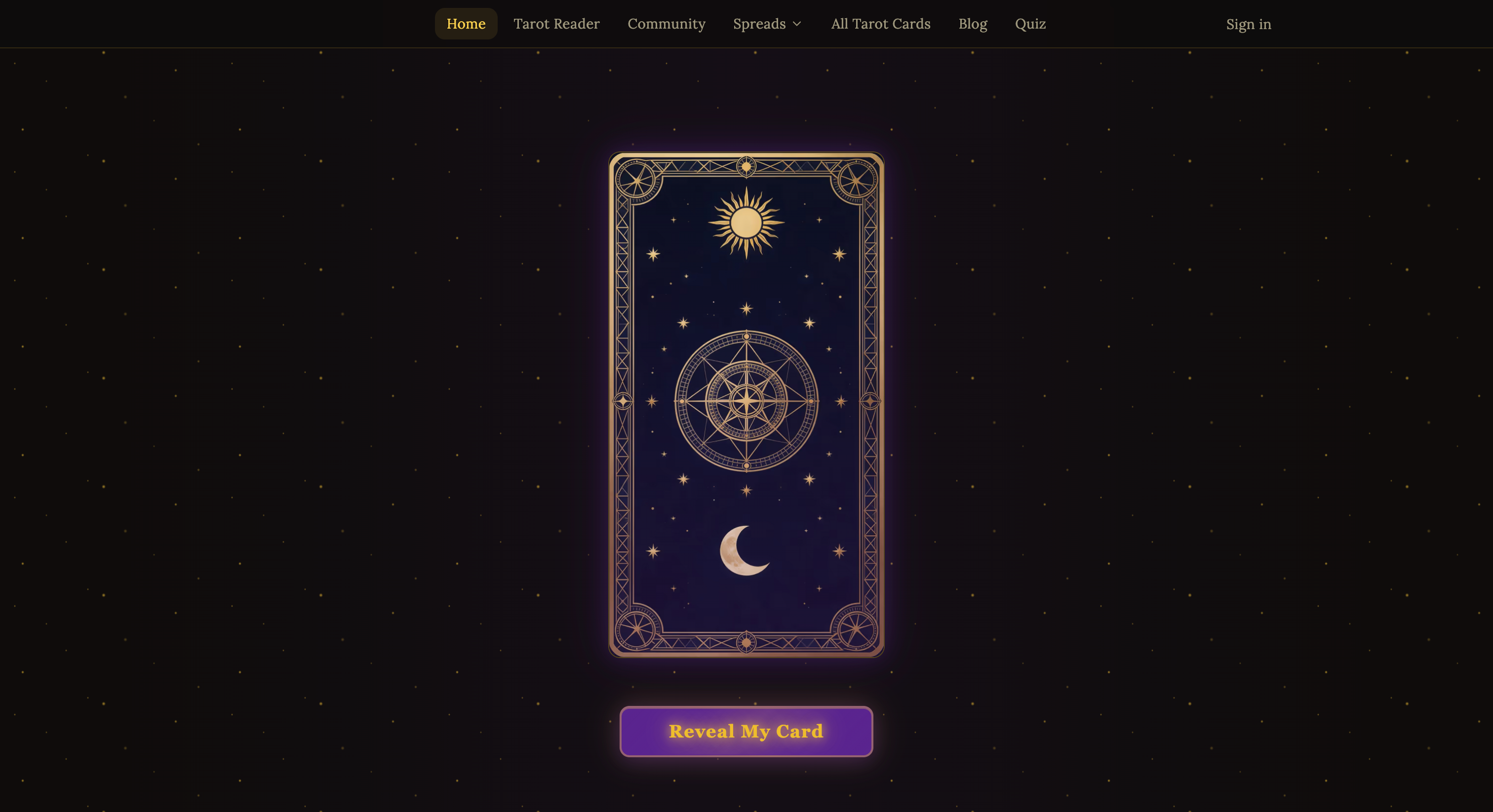 AI Tarot Reader screenshot 1