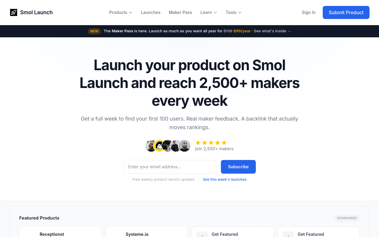 Smol Launch preview