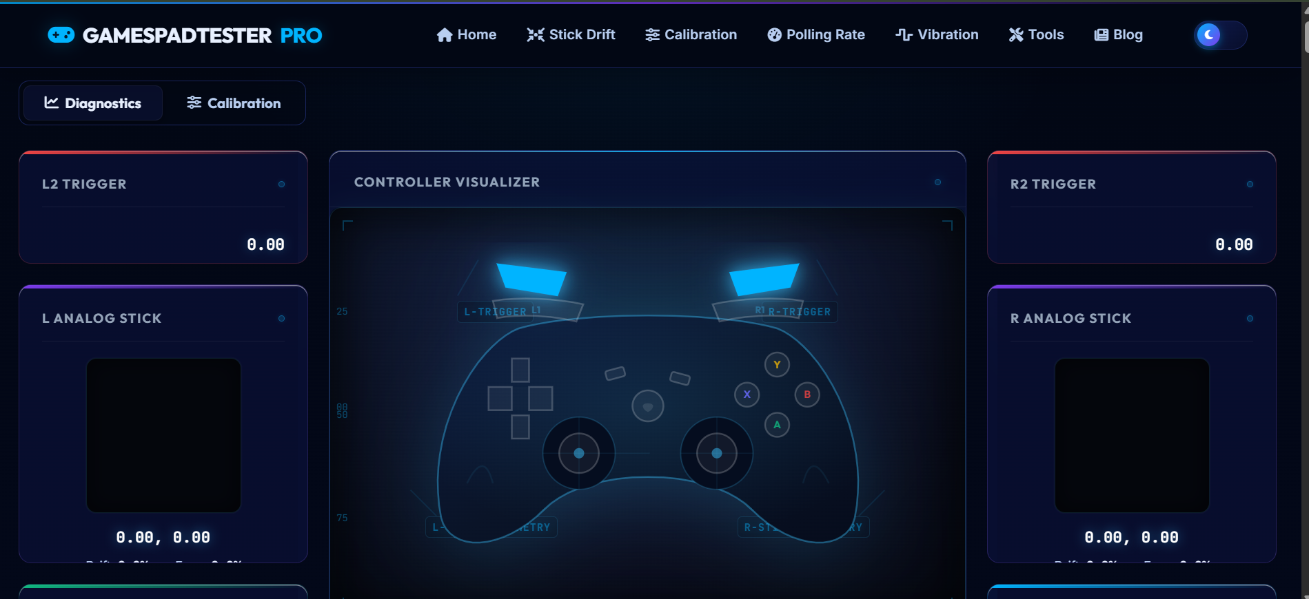 Free Online Gamepad Tester preview