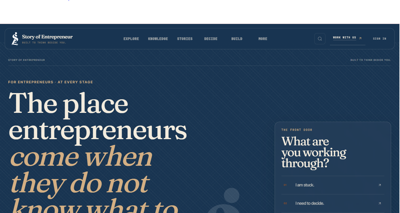 Story of Entrepreneur preview