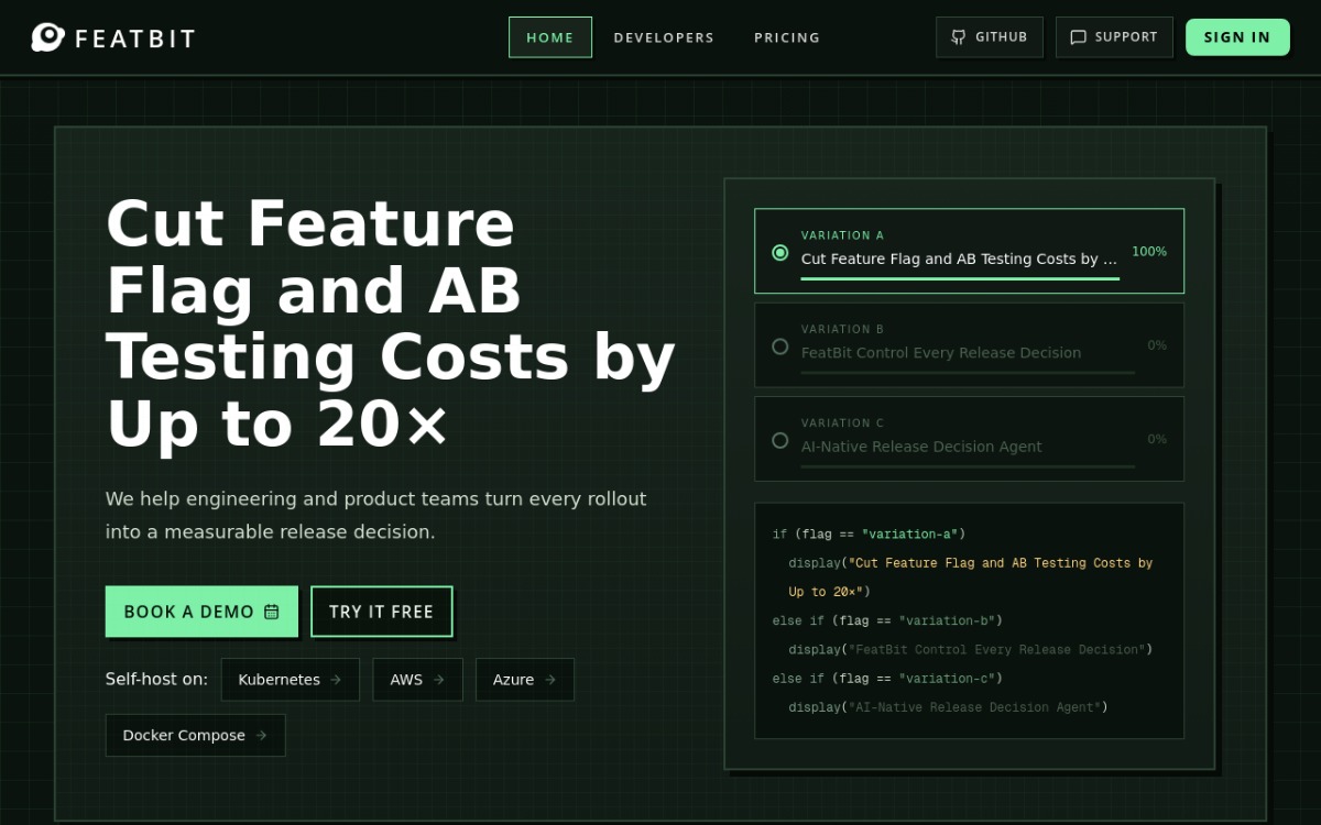 FeatBit preview