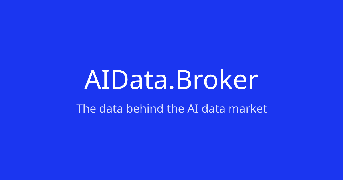 AIData.Broker preview