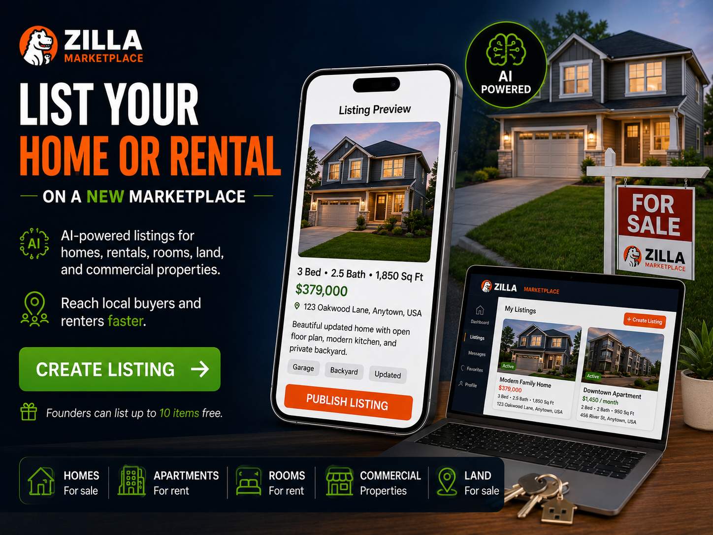 Zilla Marketplace preview