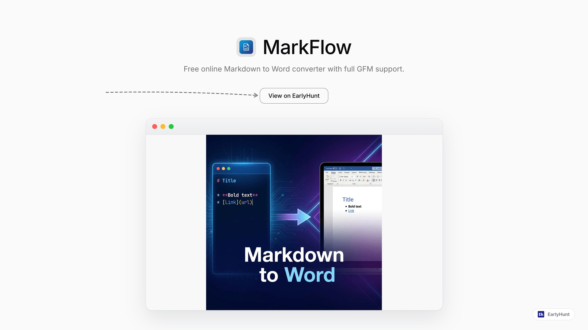 Streamline Markdown to Word Conversion with MarkFlow