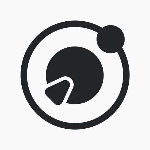 Flowton: the "time particle" logo