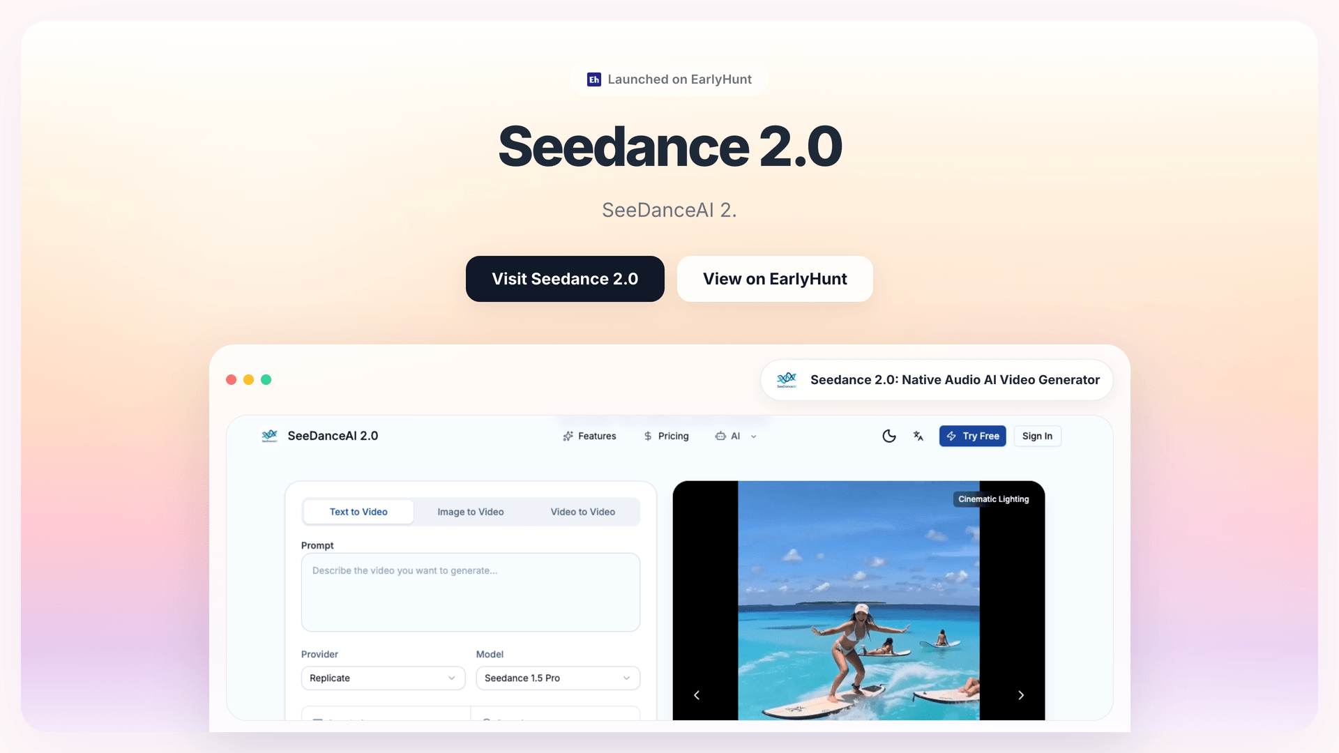 Boost Productivity with SeeDanceAI 2.0's Native Audio Video Generation