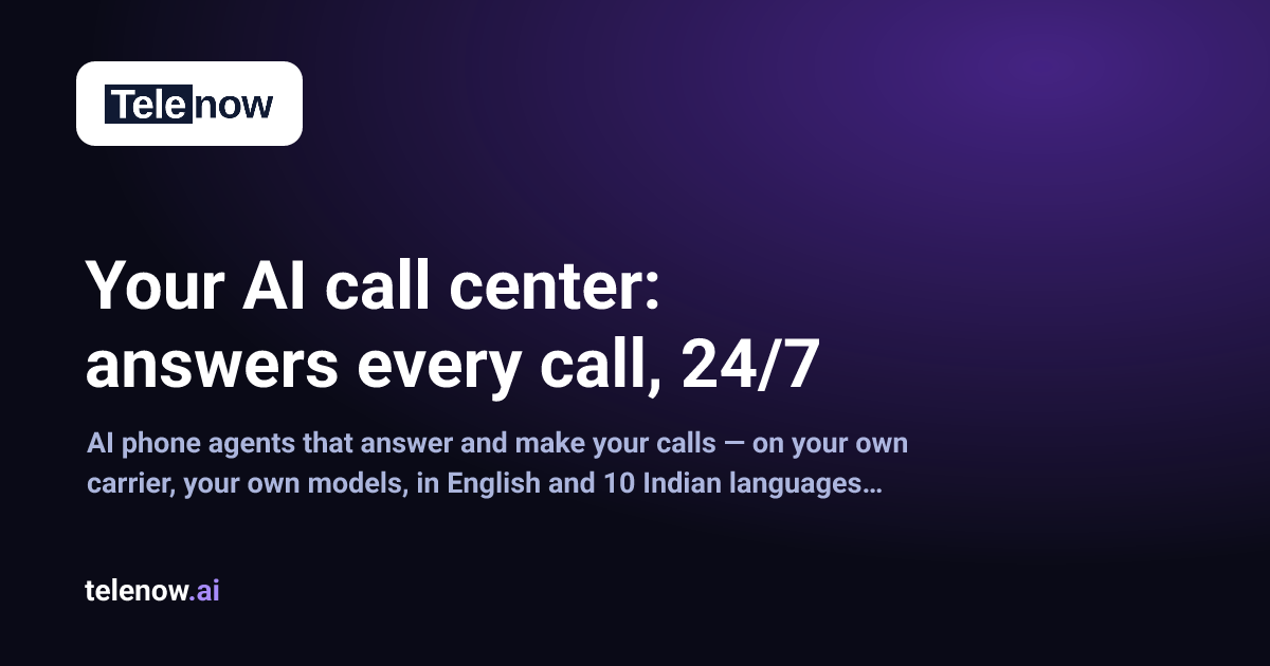 Telenow preview