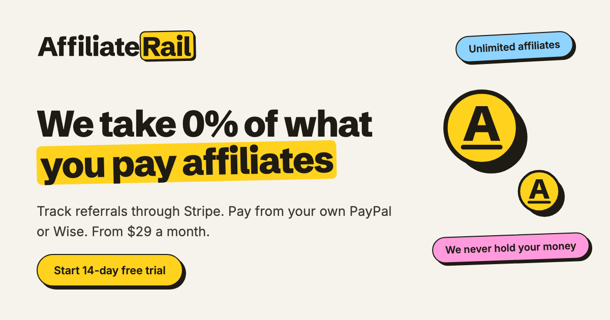 AffiliateRail preview