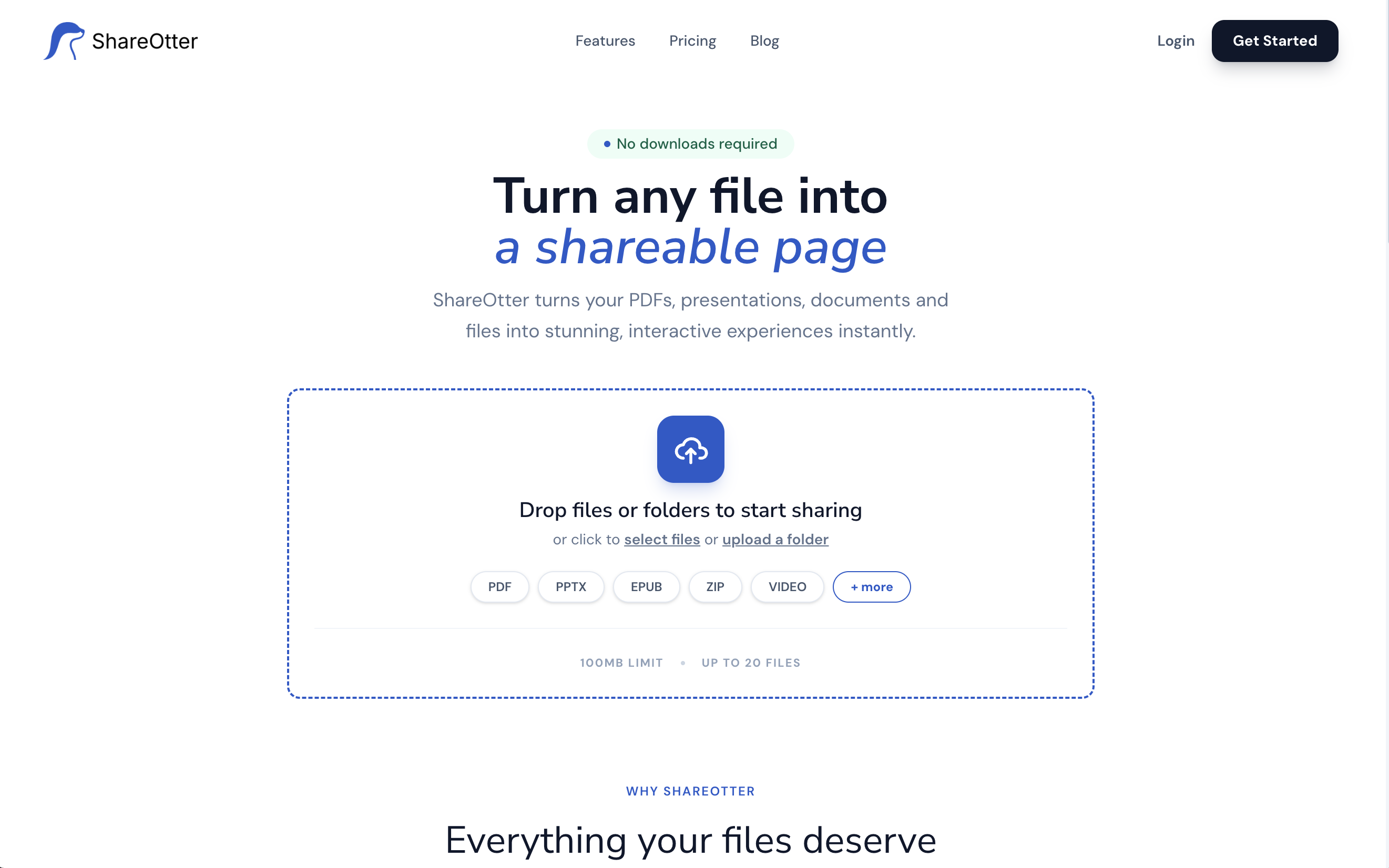 ShareOtter preview