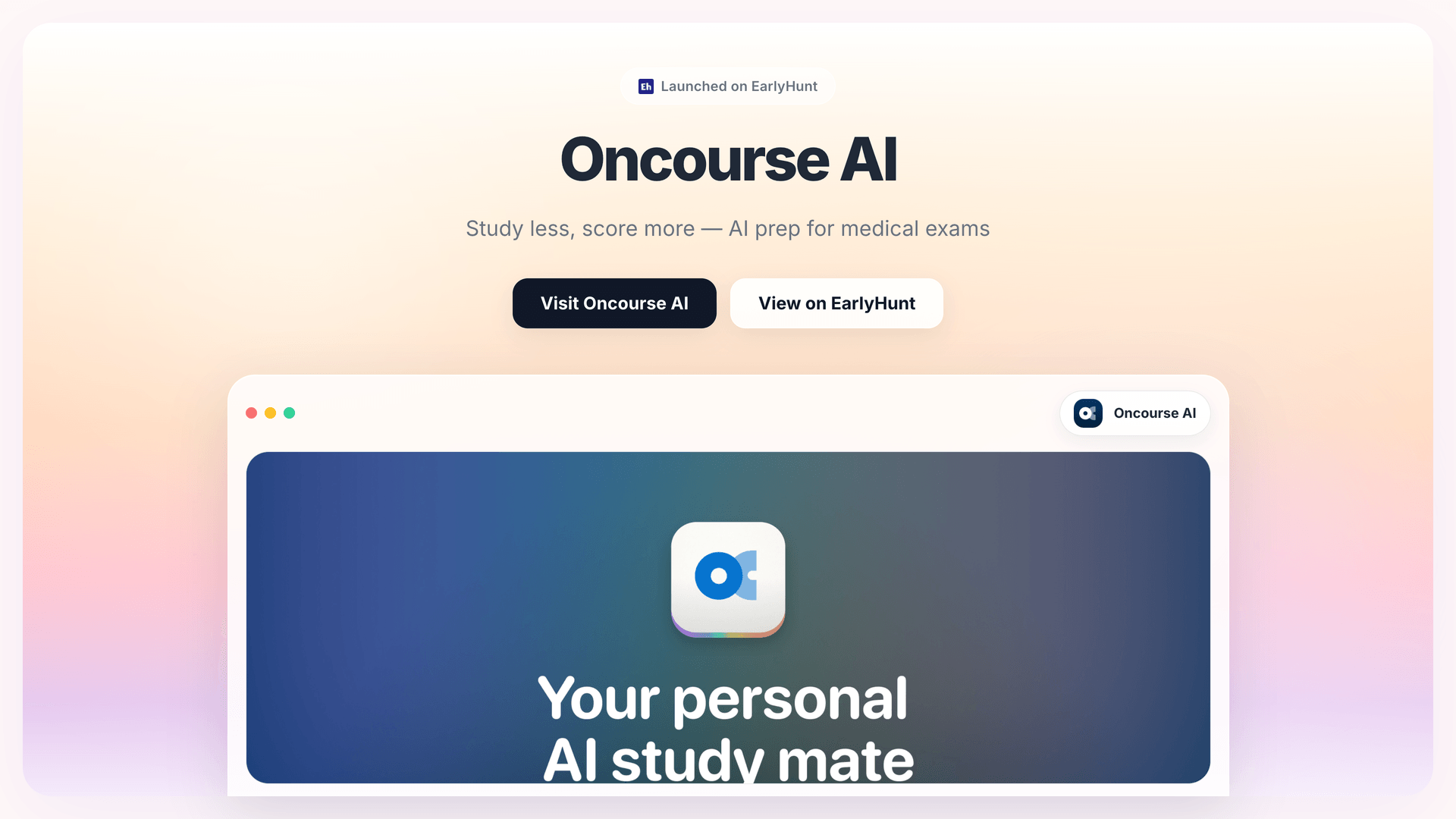 Adaptive Learning for Med Students: Oncourse AI's Smart Study Solution
