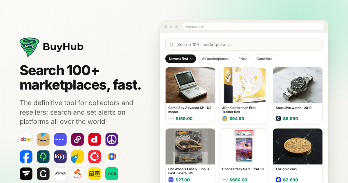 BuyHub preview