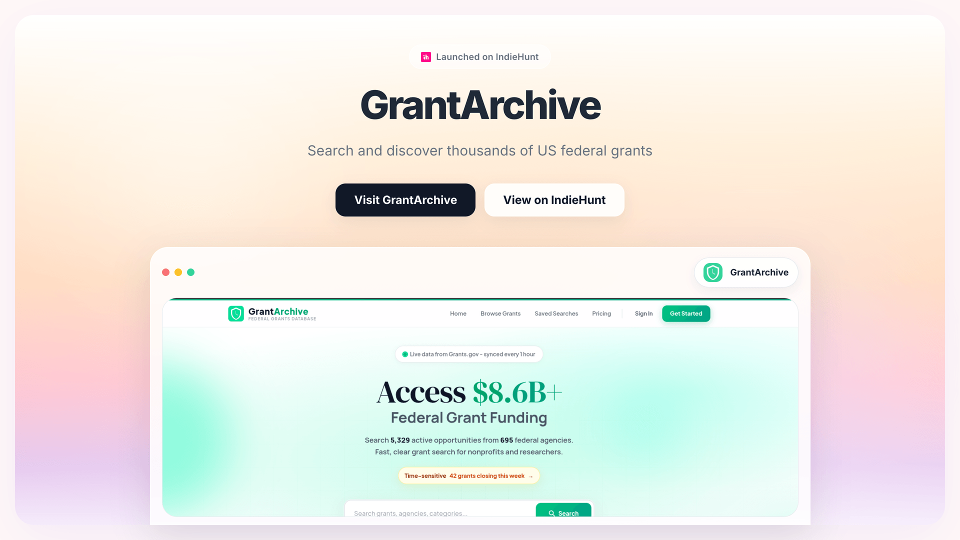 Streamline Grant Searches with GrantArchive's Advanced Tools