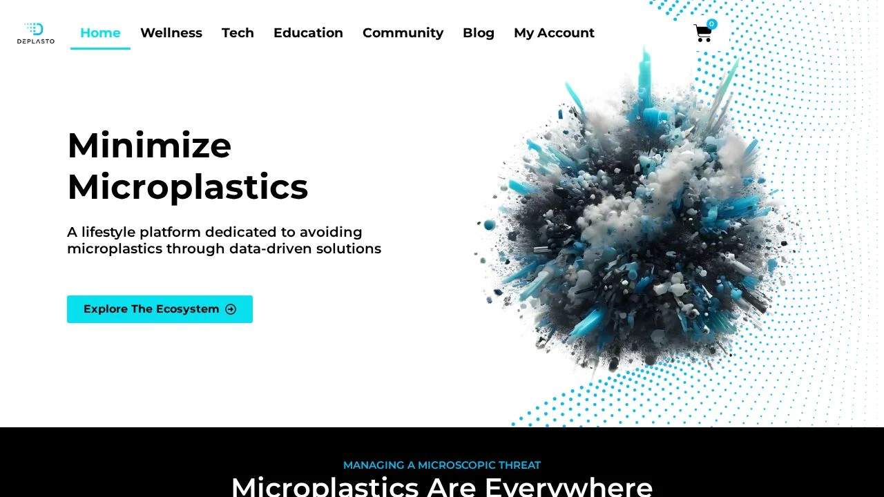 Microplastic Intake App preview