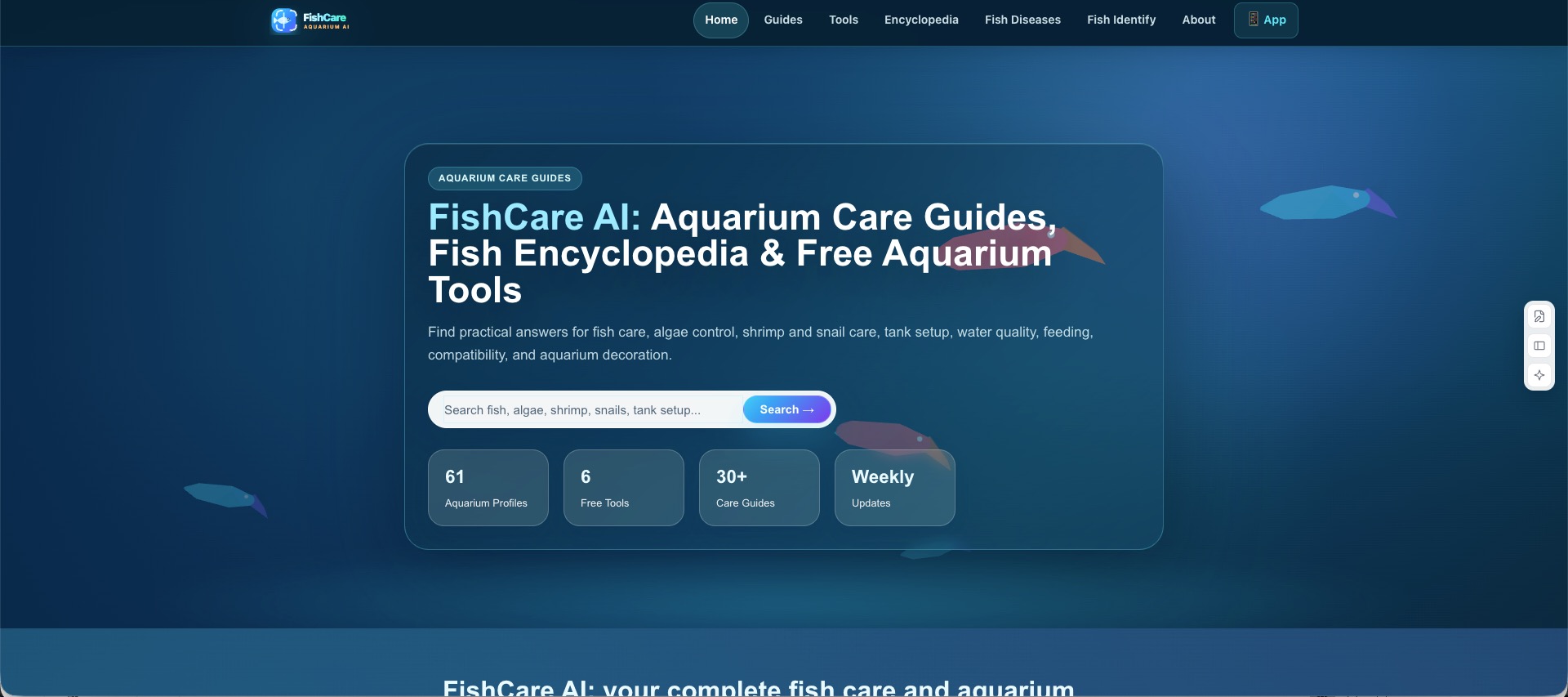 FishCare AI screenshot 1