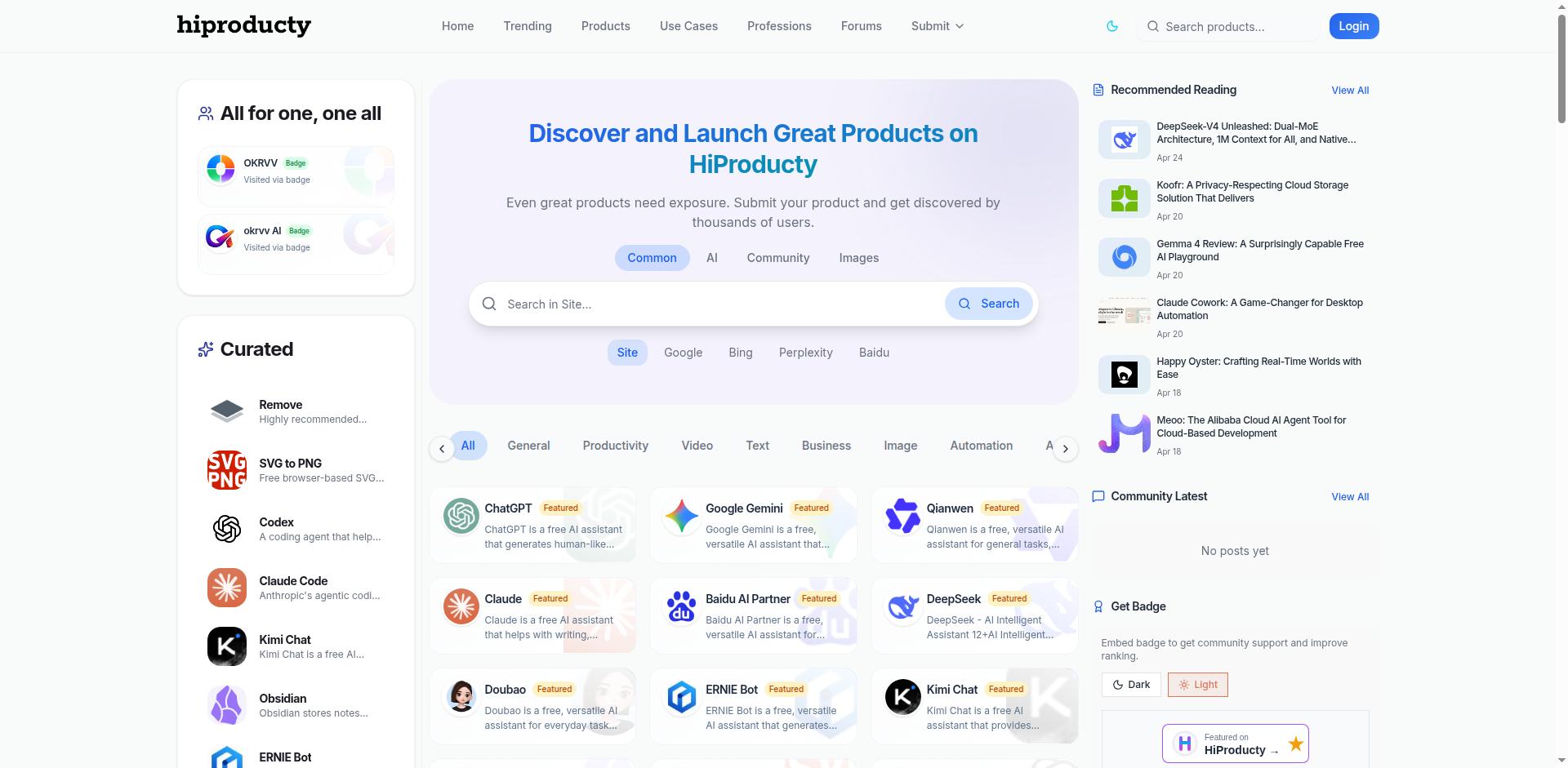 HiProducty - Launch, Discuss & Discover the Best New Products preview