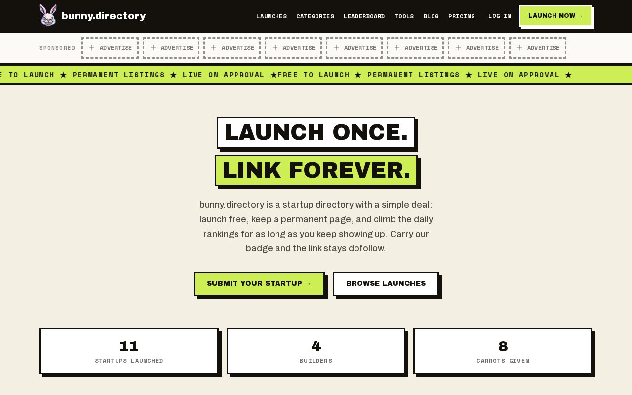 bunny.directory preview