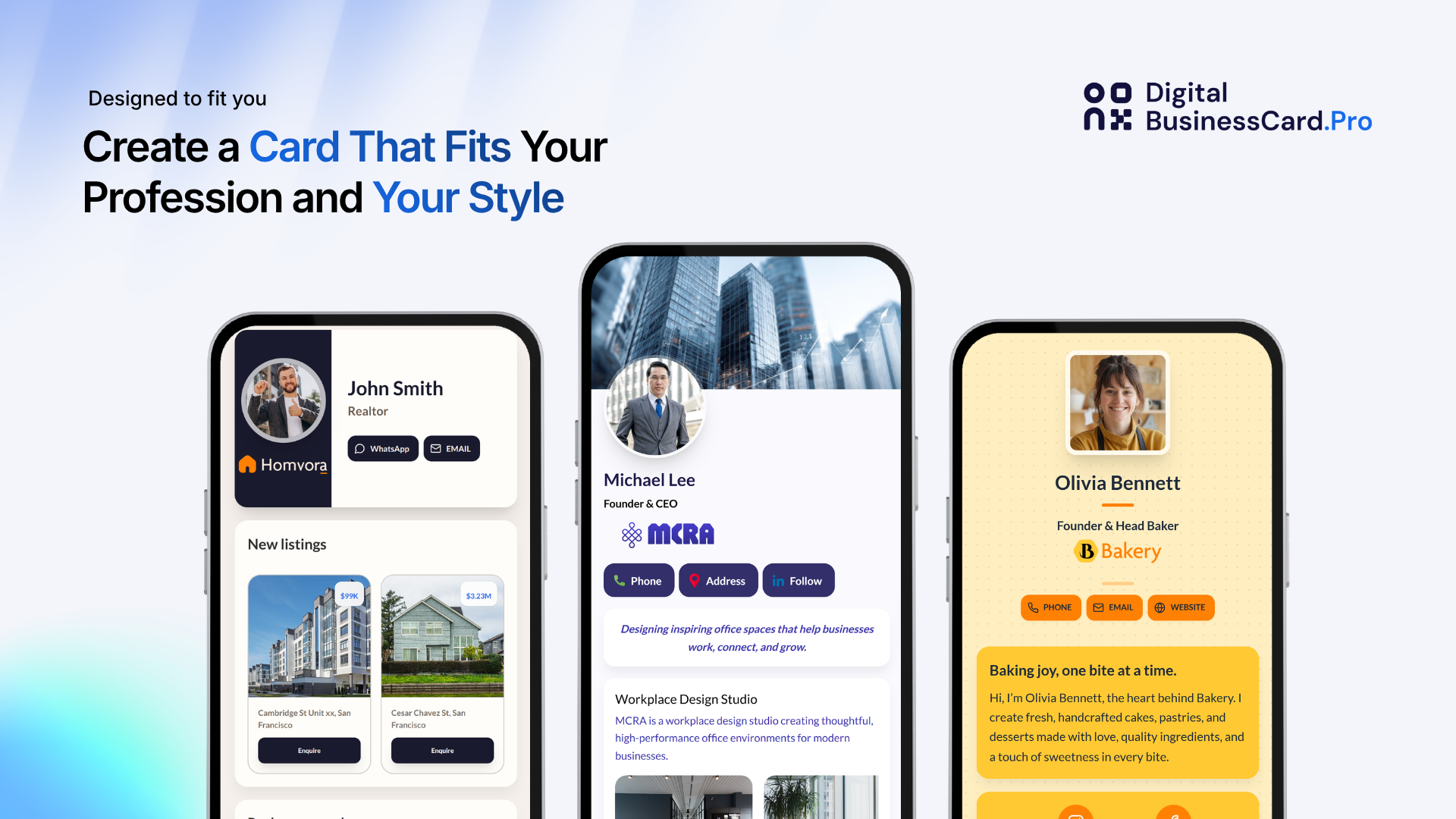 Digital Business Card PRO preview
