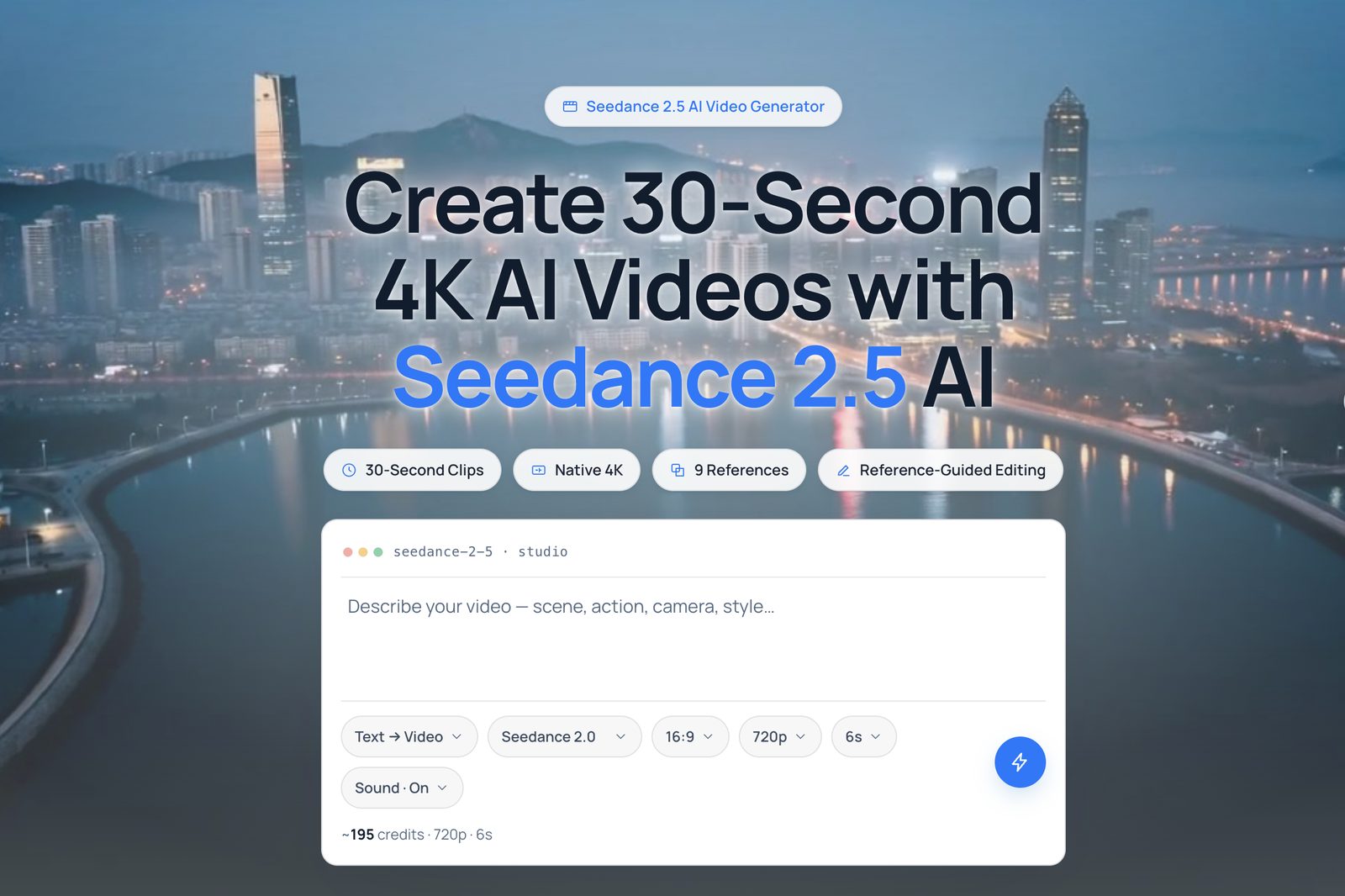 Seedance 2.5 AI preview