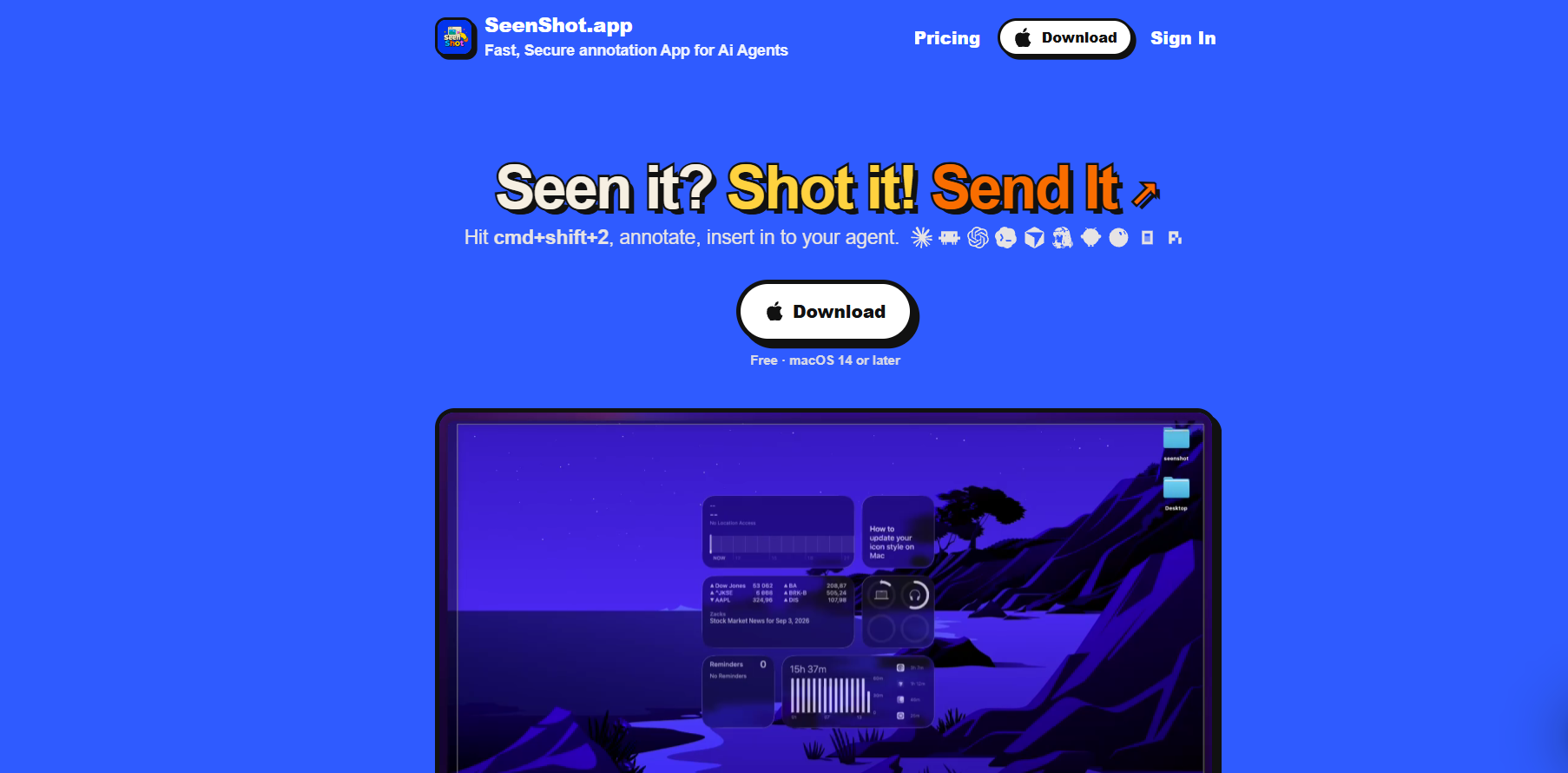 SeenShot preview