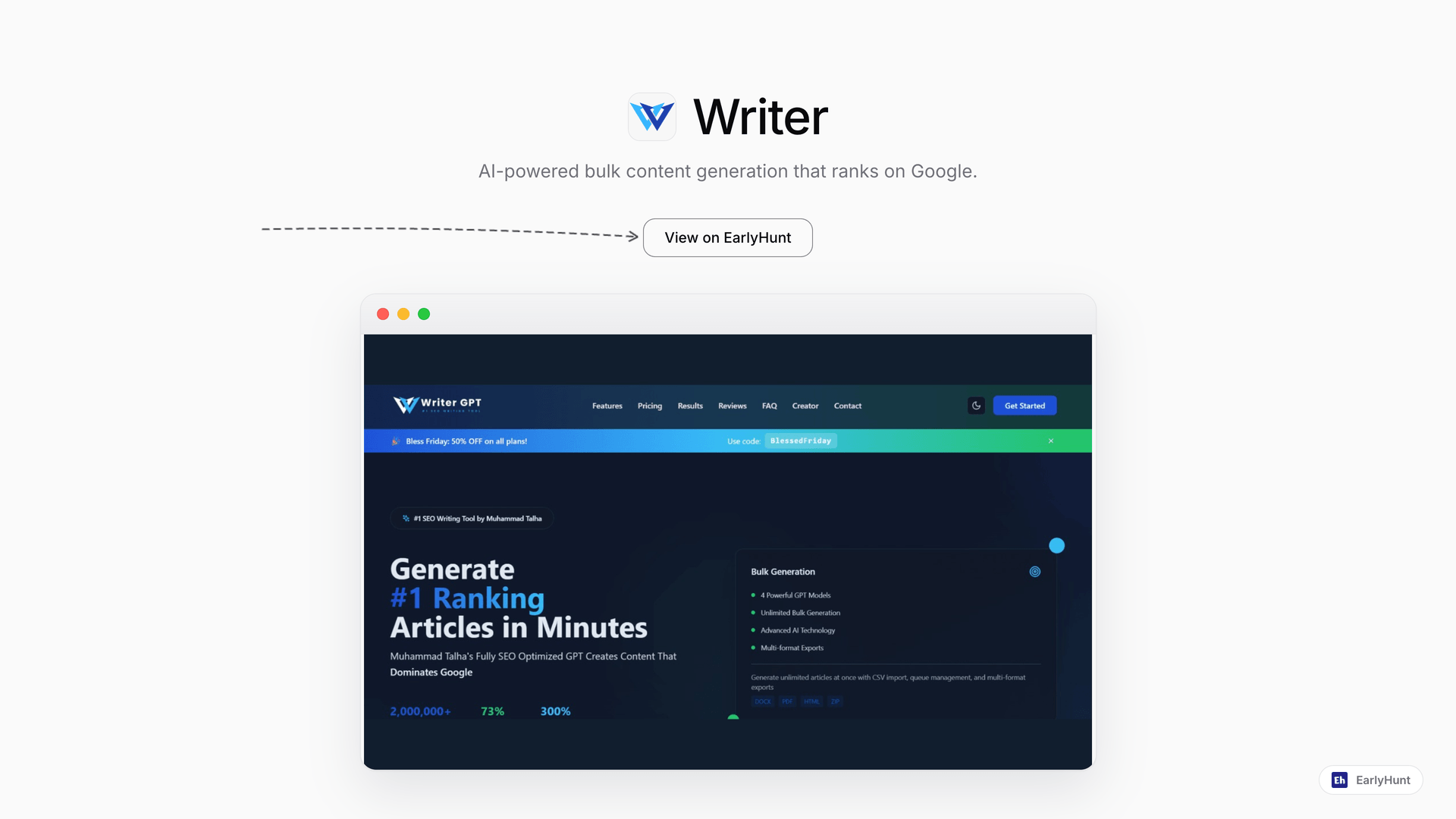 Master SEO Content Creation with Writer-Gpt's AI Power