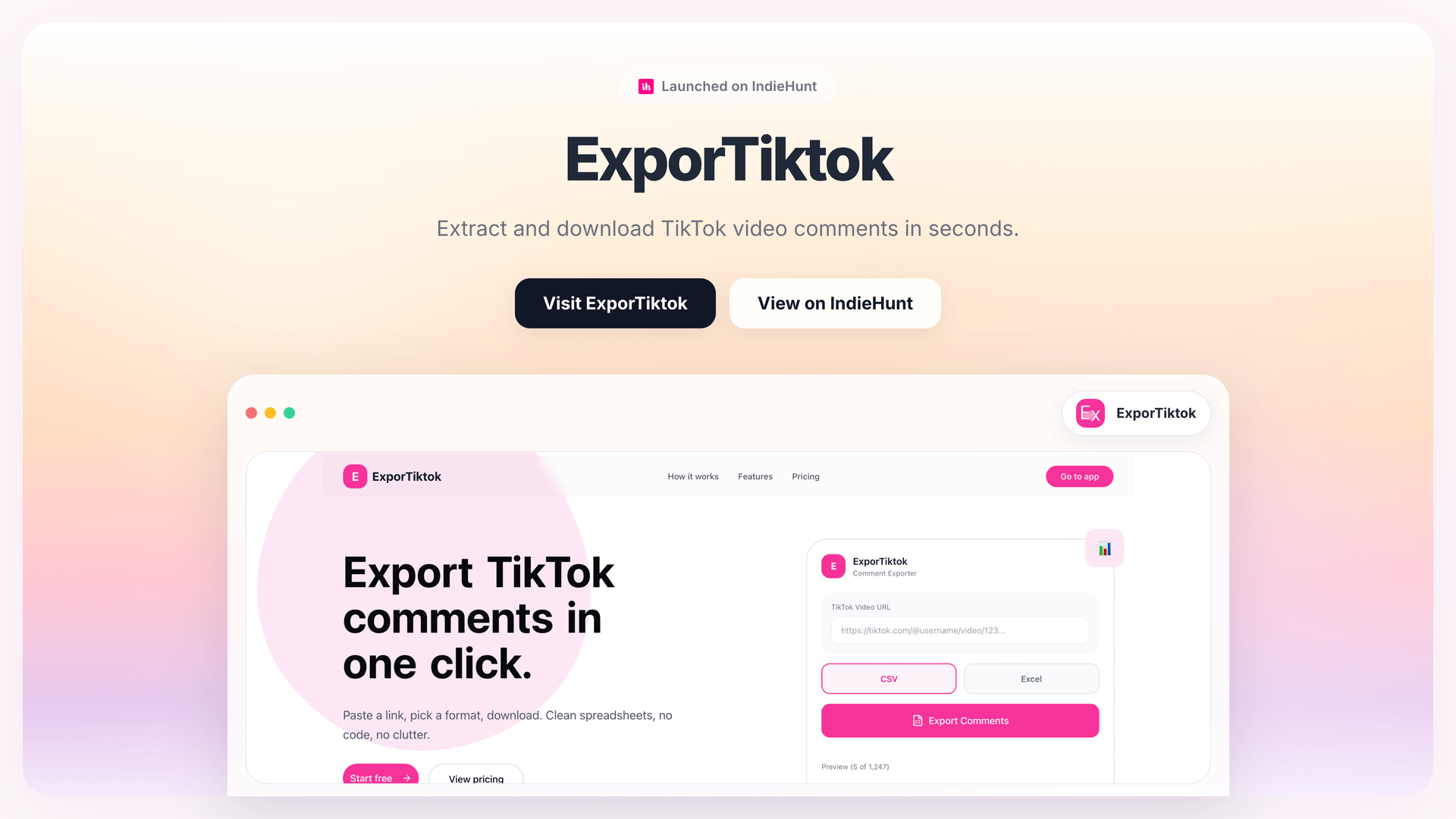 Streamline TikTok Comment Exports with ExporTiktok's Easy Tools